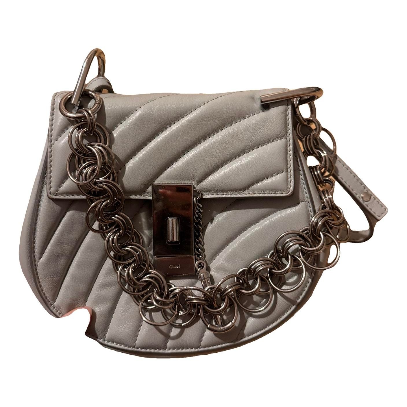Drew leather crossbody bag