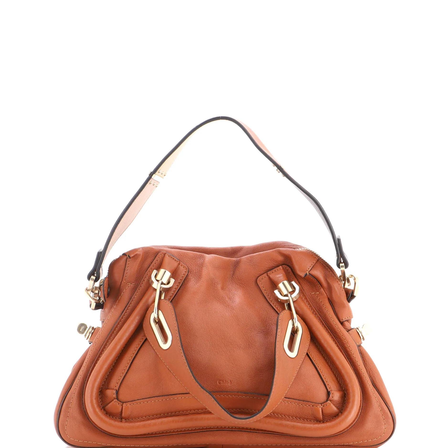 Leather satchel