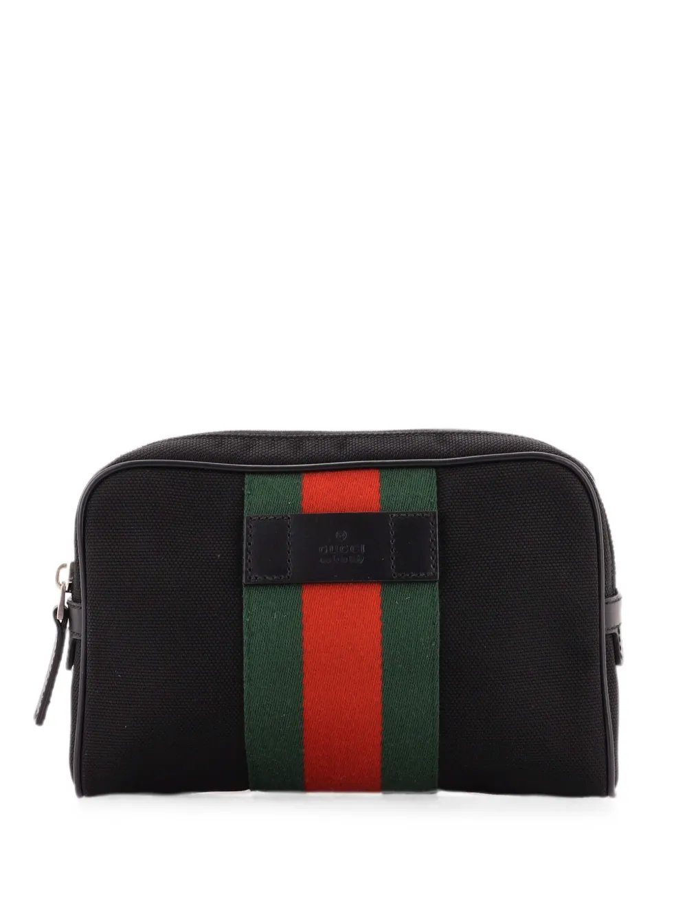 Slim Web Canvas belt bag