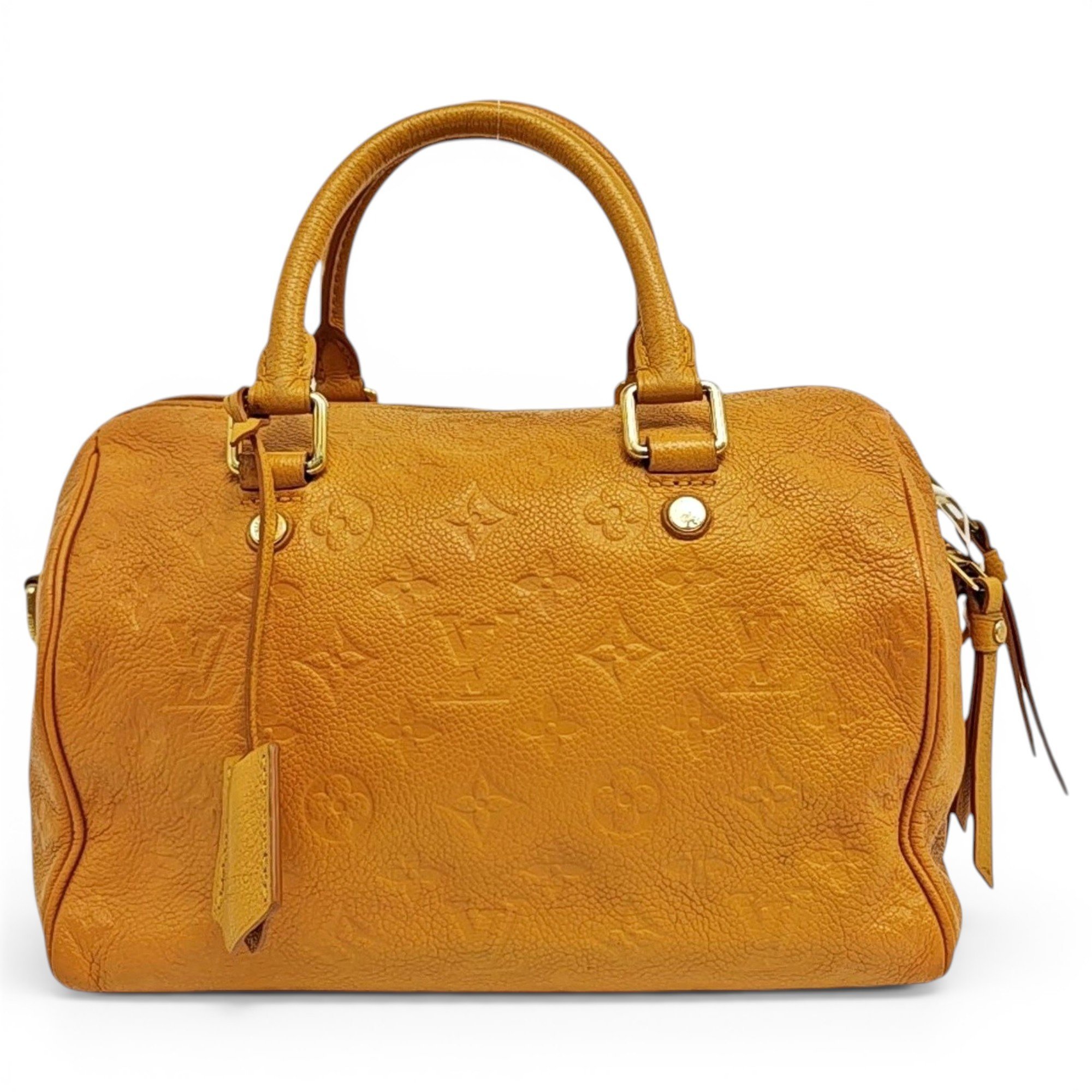 Nano Speedy / Mini HL leather handbag
