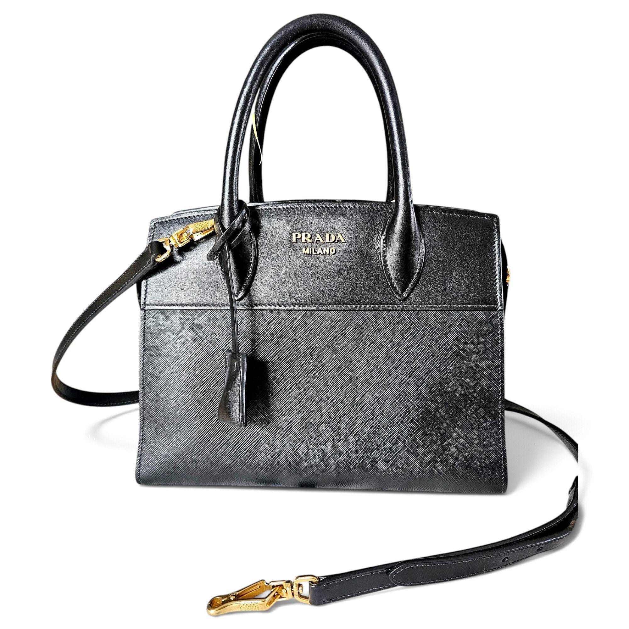 Galleria leather handbag