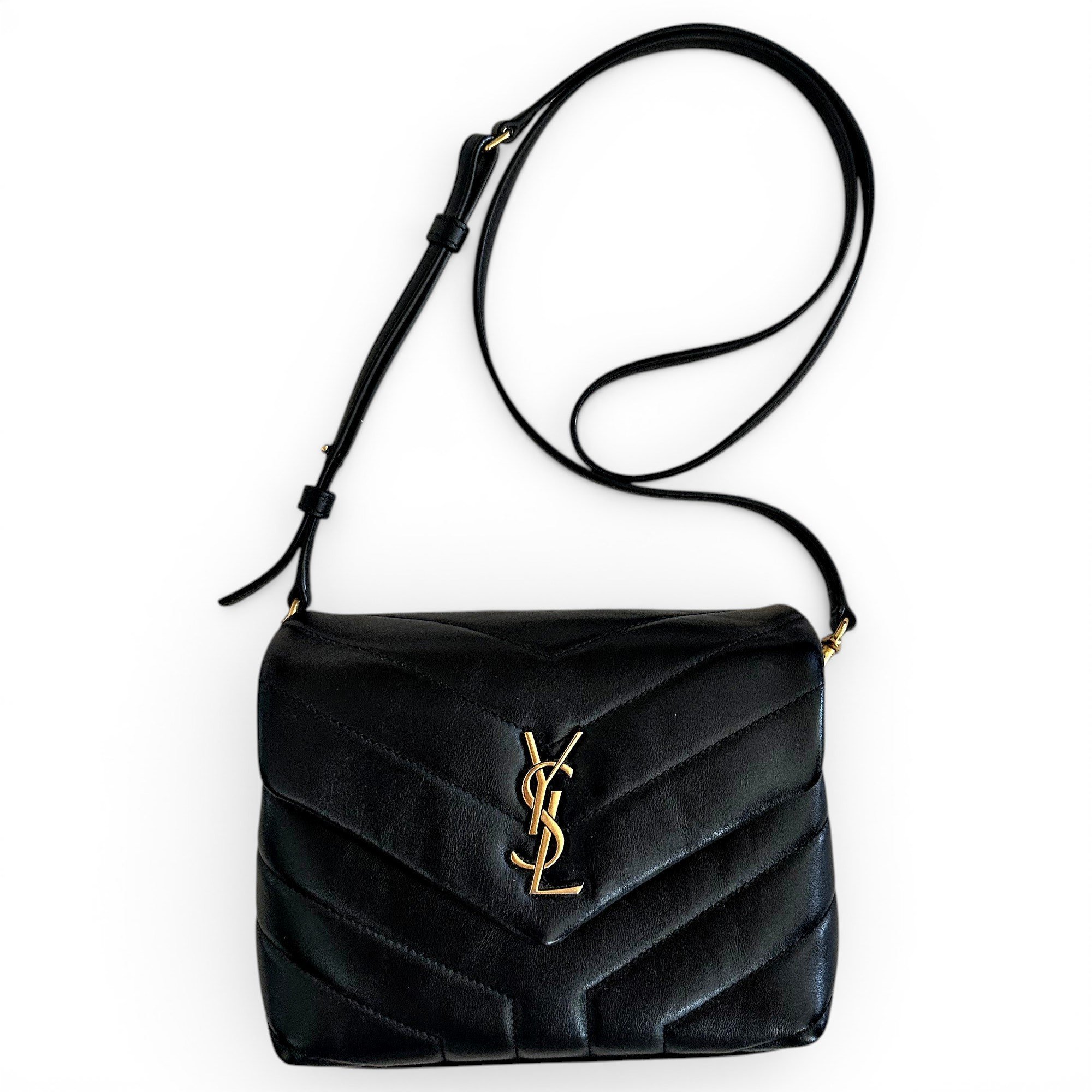 Leather crossbody bag