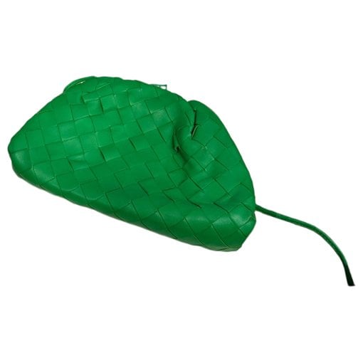 Pouch leather handbag