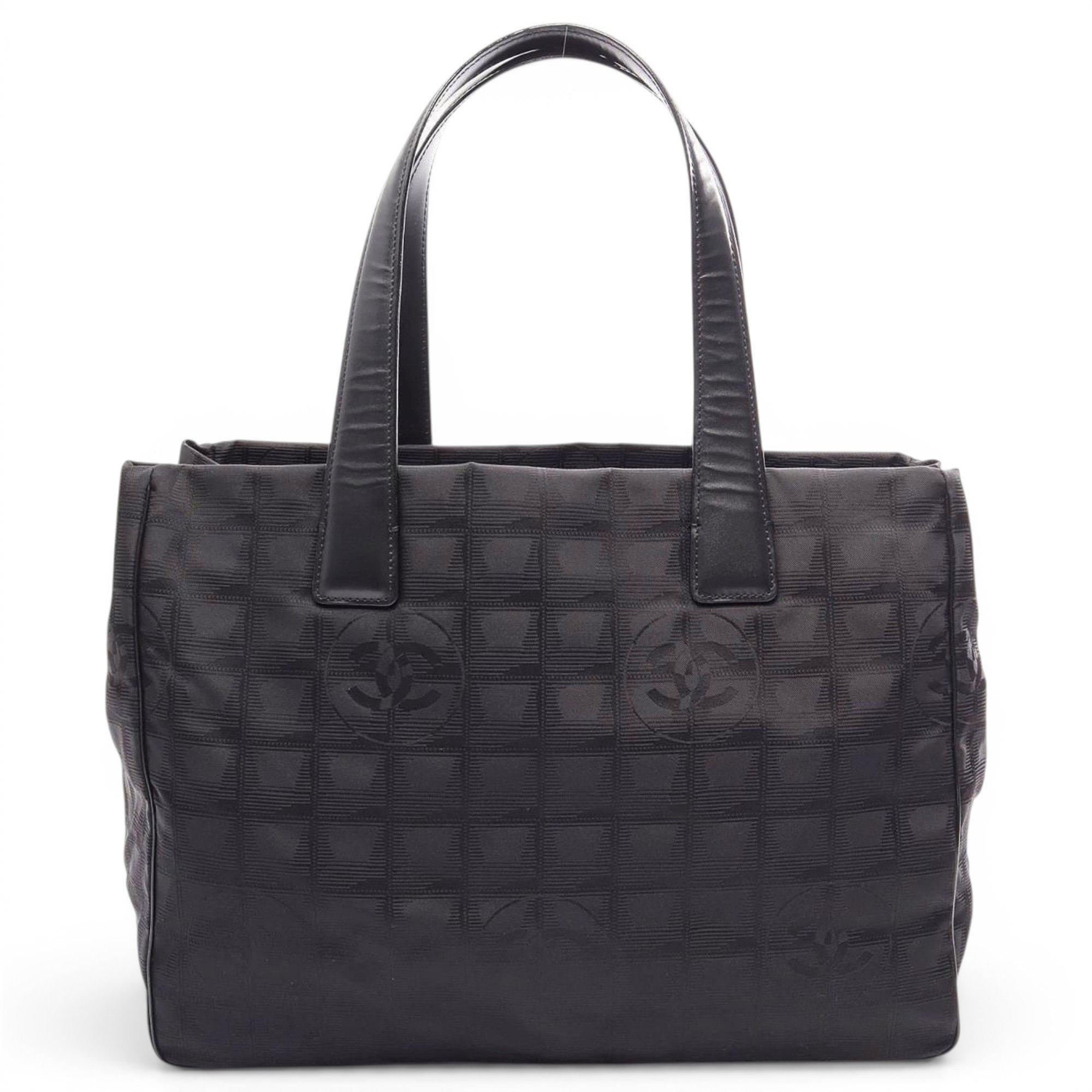 Leather tote