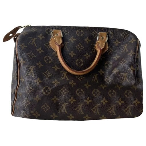 Speedy leather handbag