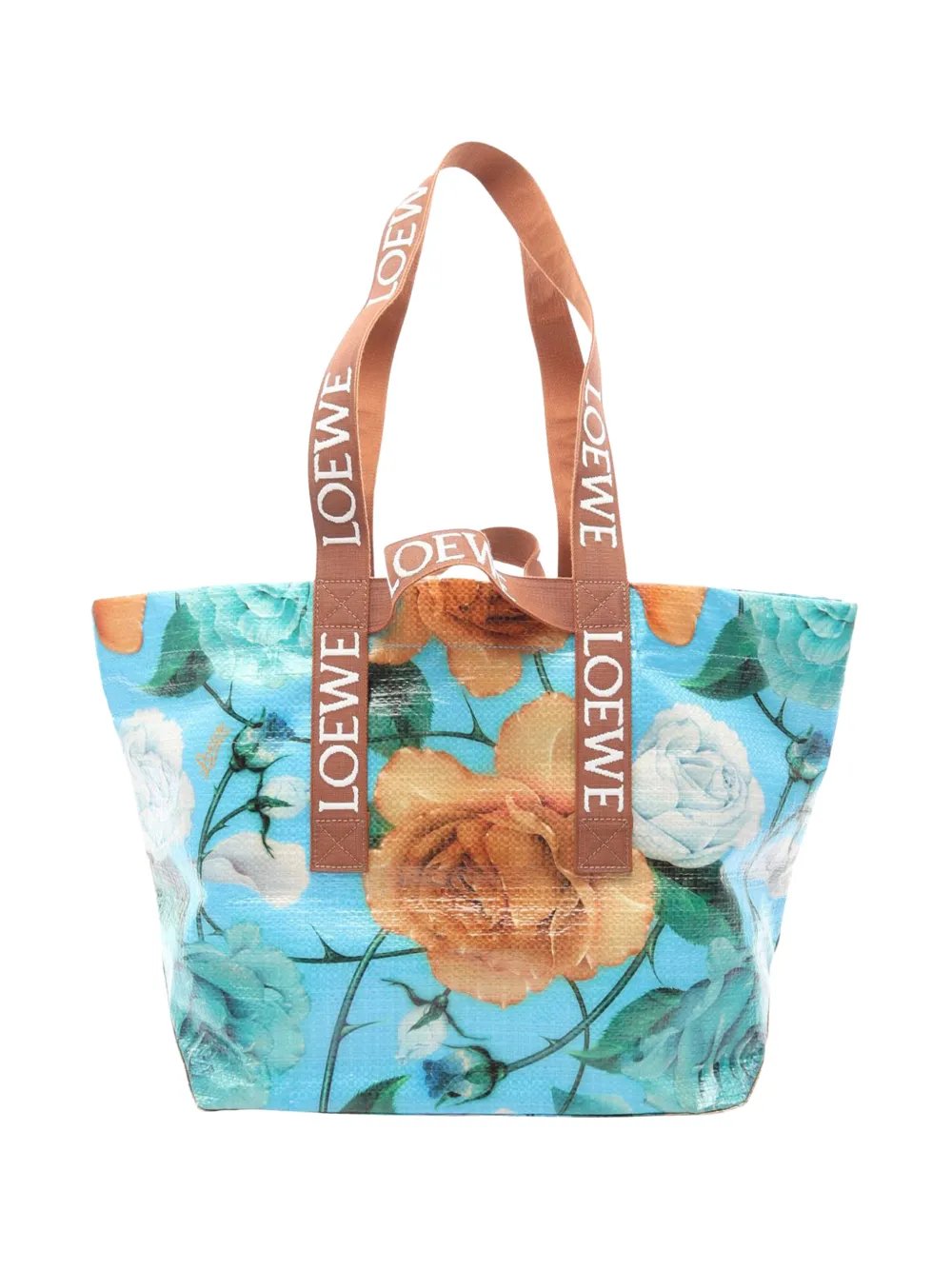 2010-2026 x Paulas Ibiza Recycled Coated Canvas Fold Shopper tote bag