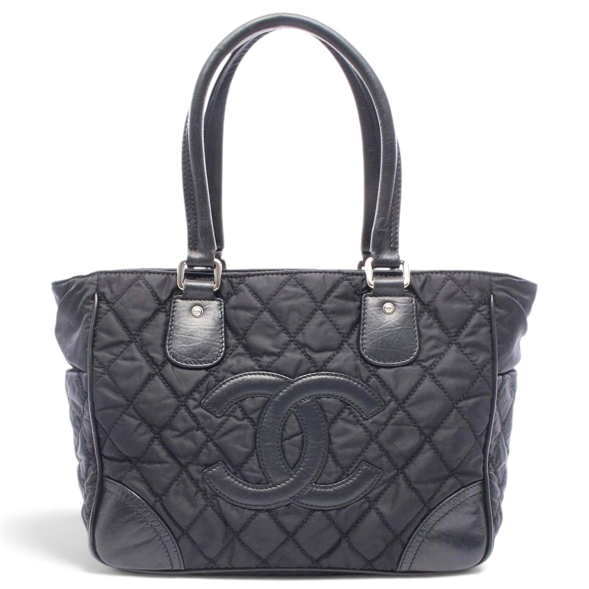 Leather tote