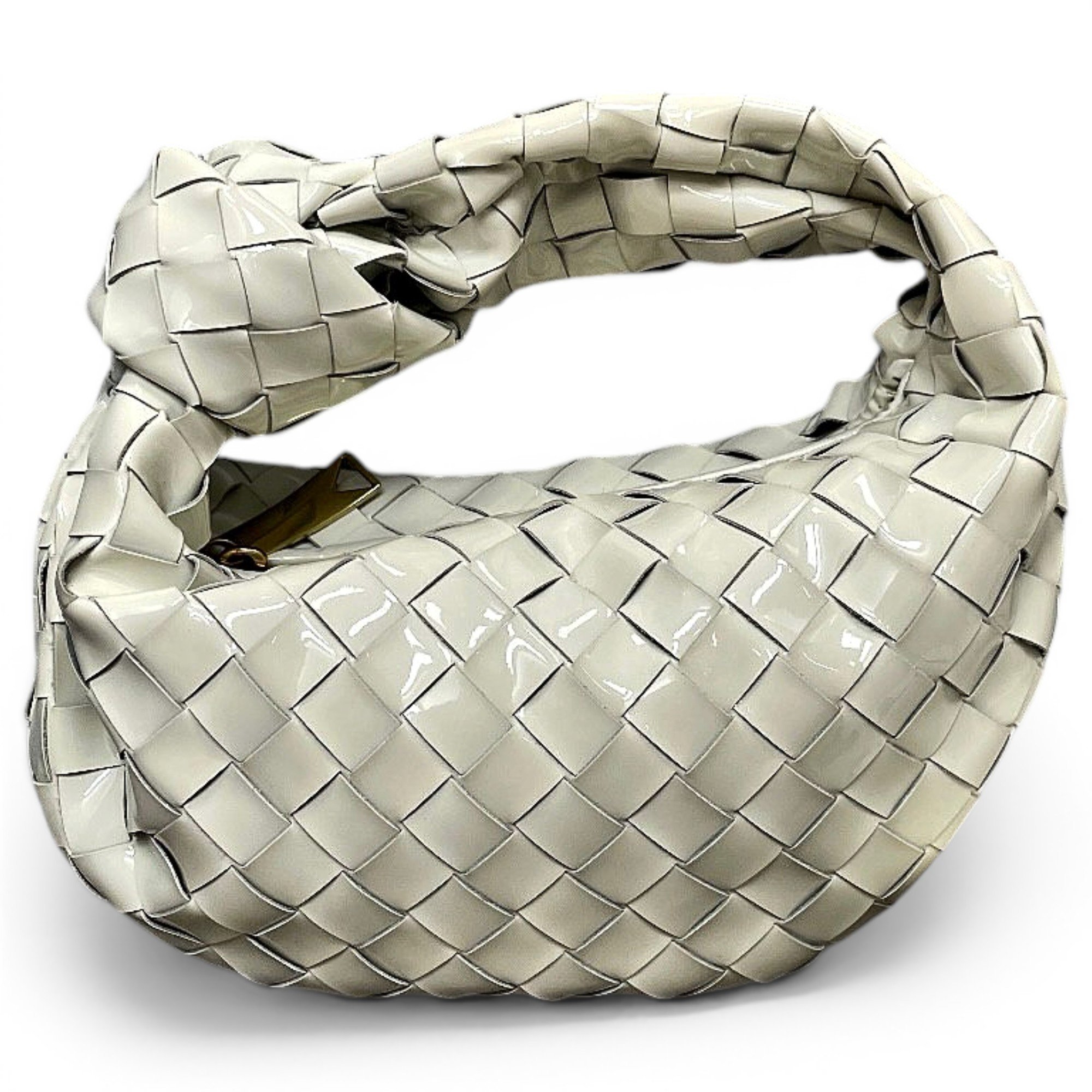Jodie patent leather handbag