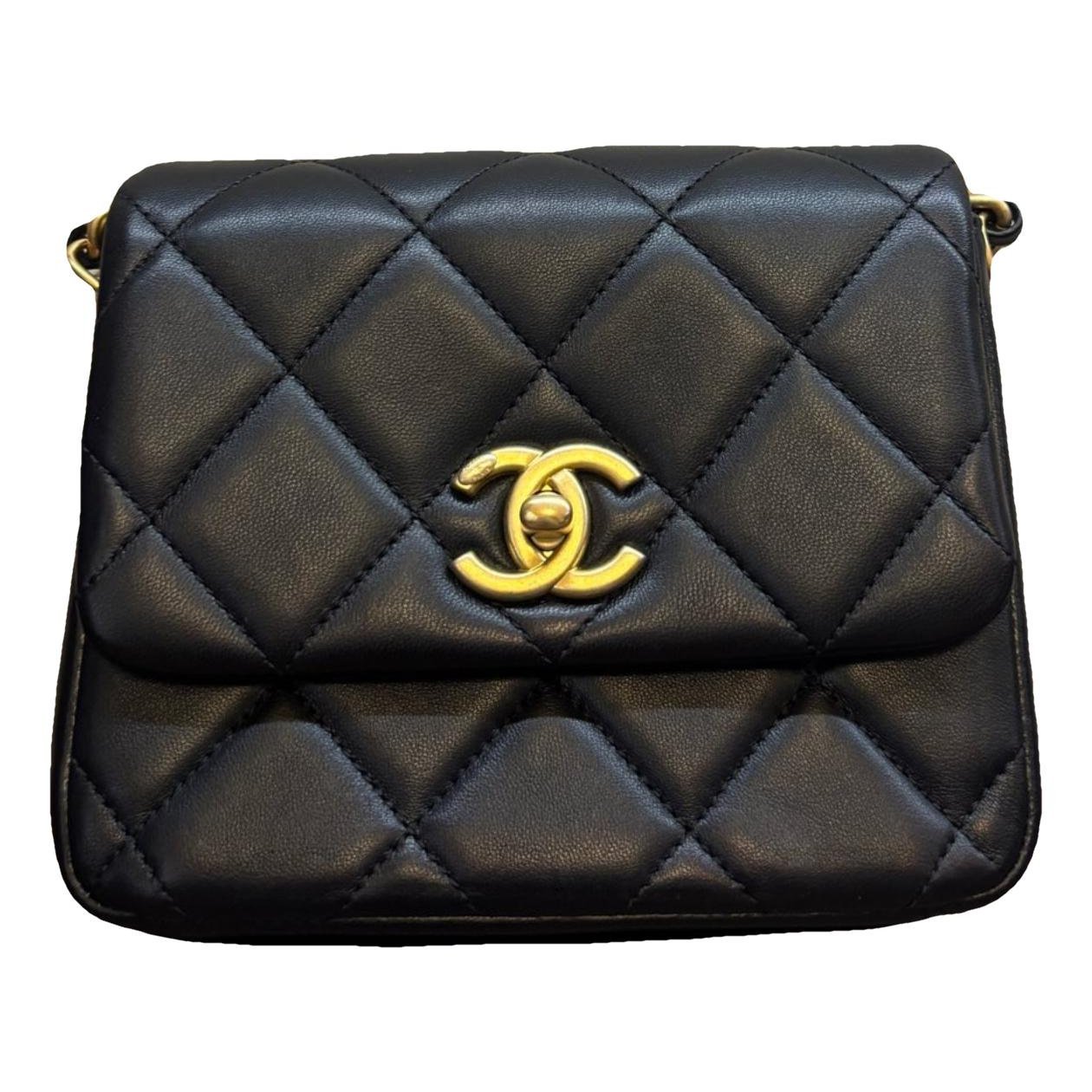 Coco Luxe leather handbag