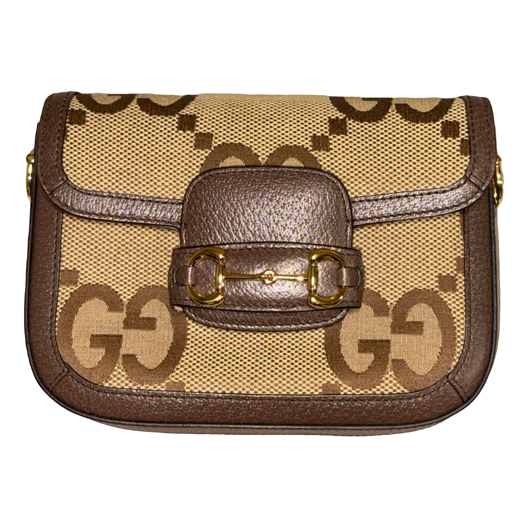 Horsebit 1955 Flap cloth crossbody bag
