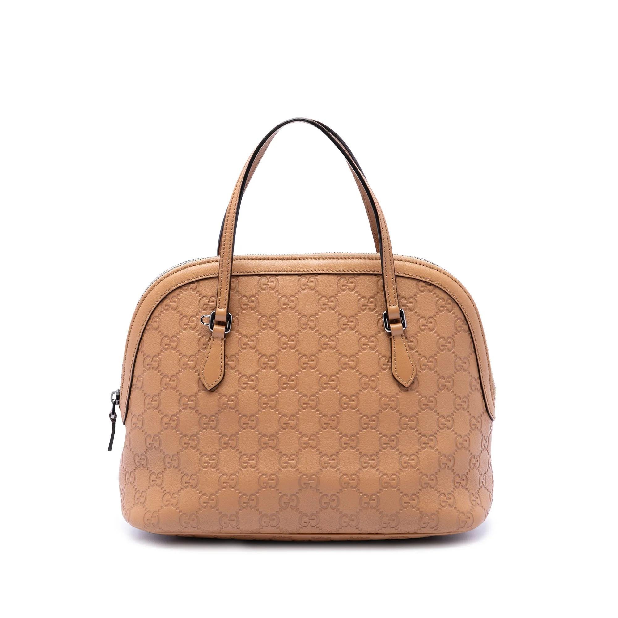 Dôme pony-style calfskin handbag
