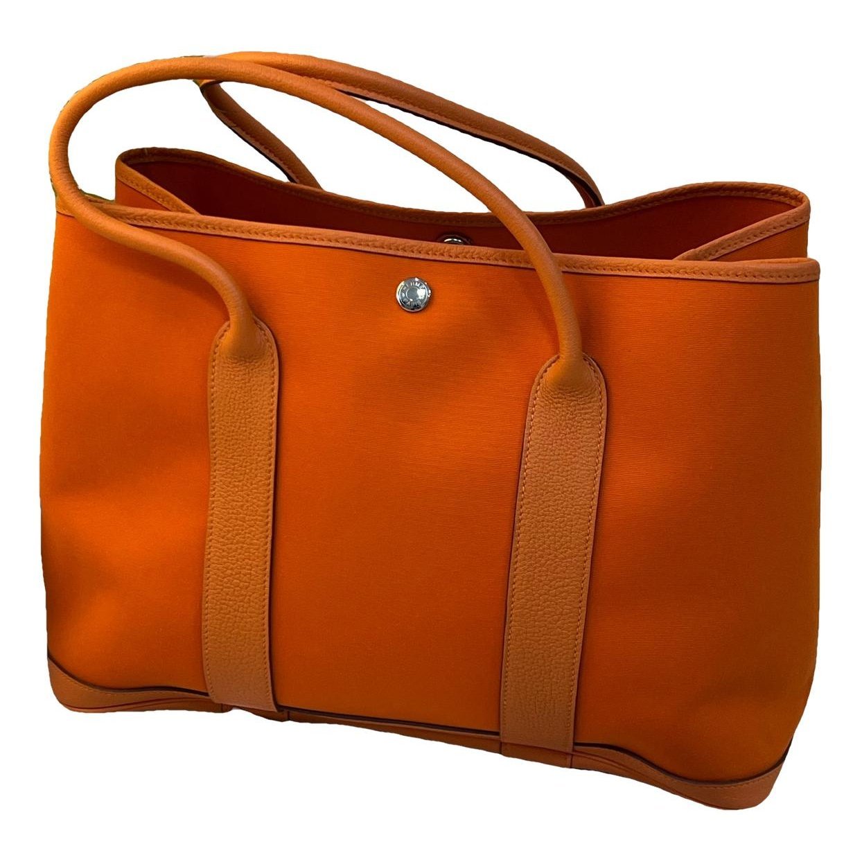 Garden Party leather handbag