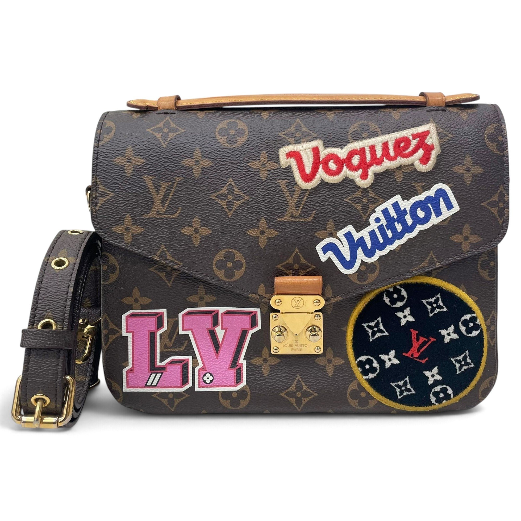 Metis leather crossbody bag