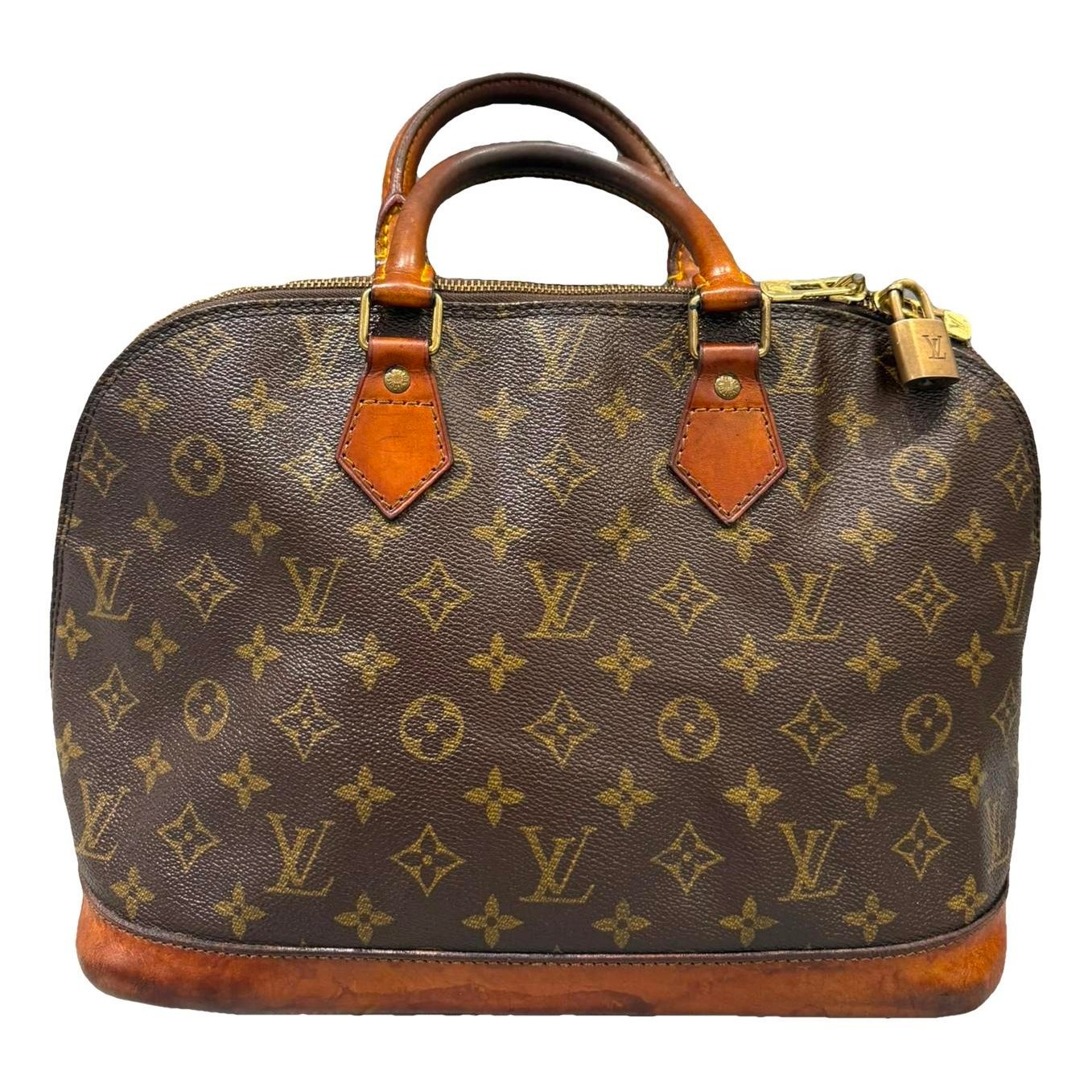 Alma leather handbag