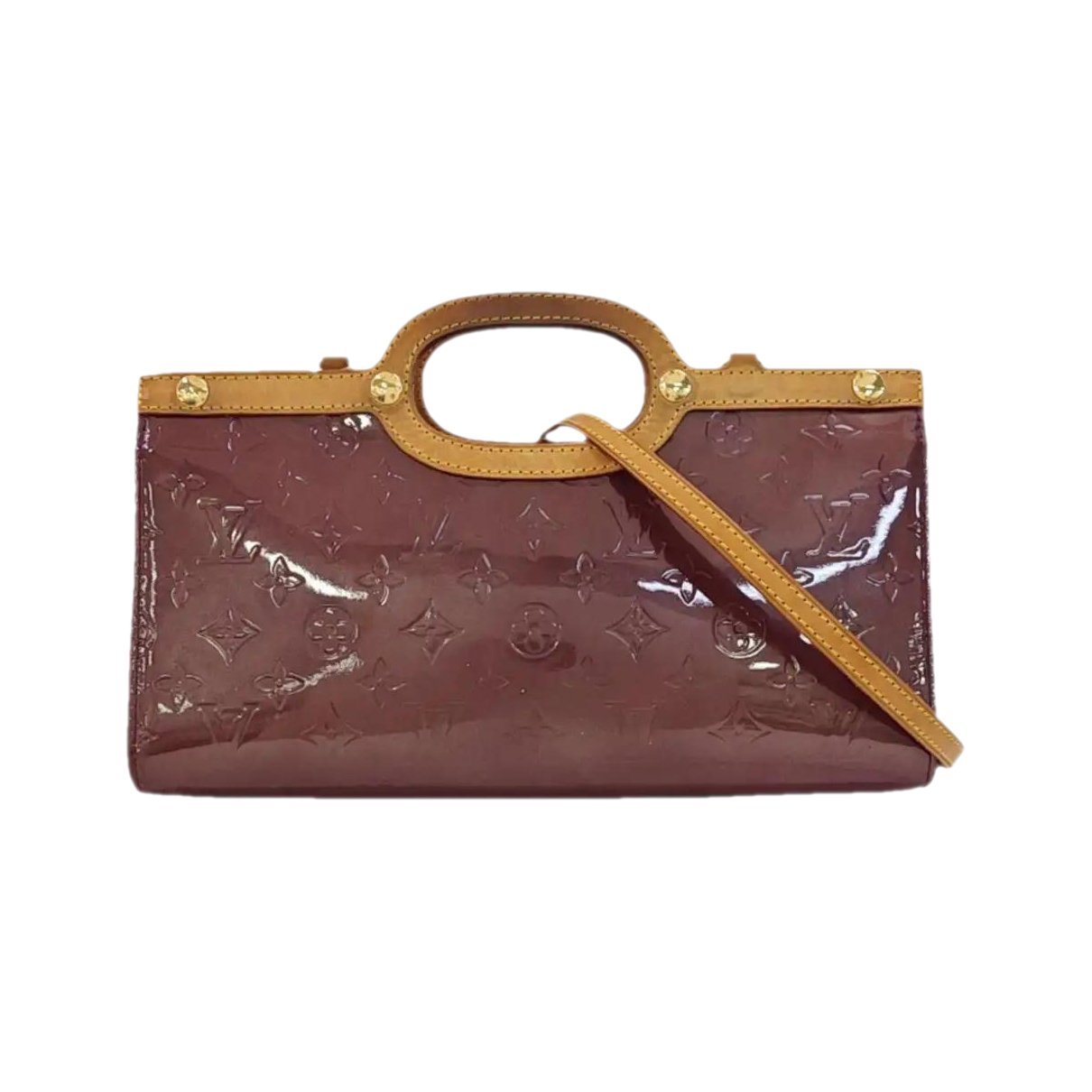Roxbury patent leather handbag
