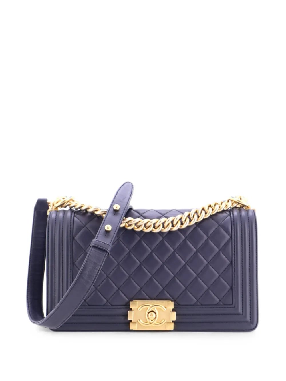Boy Flap Bag Quilted Lambskin Old Medium shoulder bag
