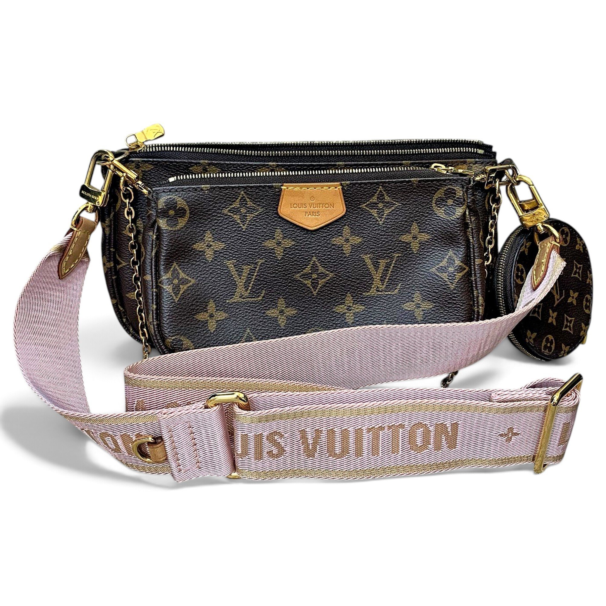 Multi Pochette Accessoires leather crossbody bag