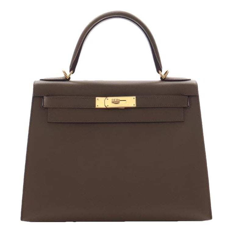 Kelly 28 leather handbag