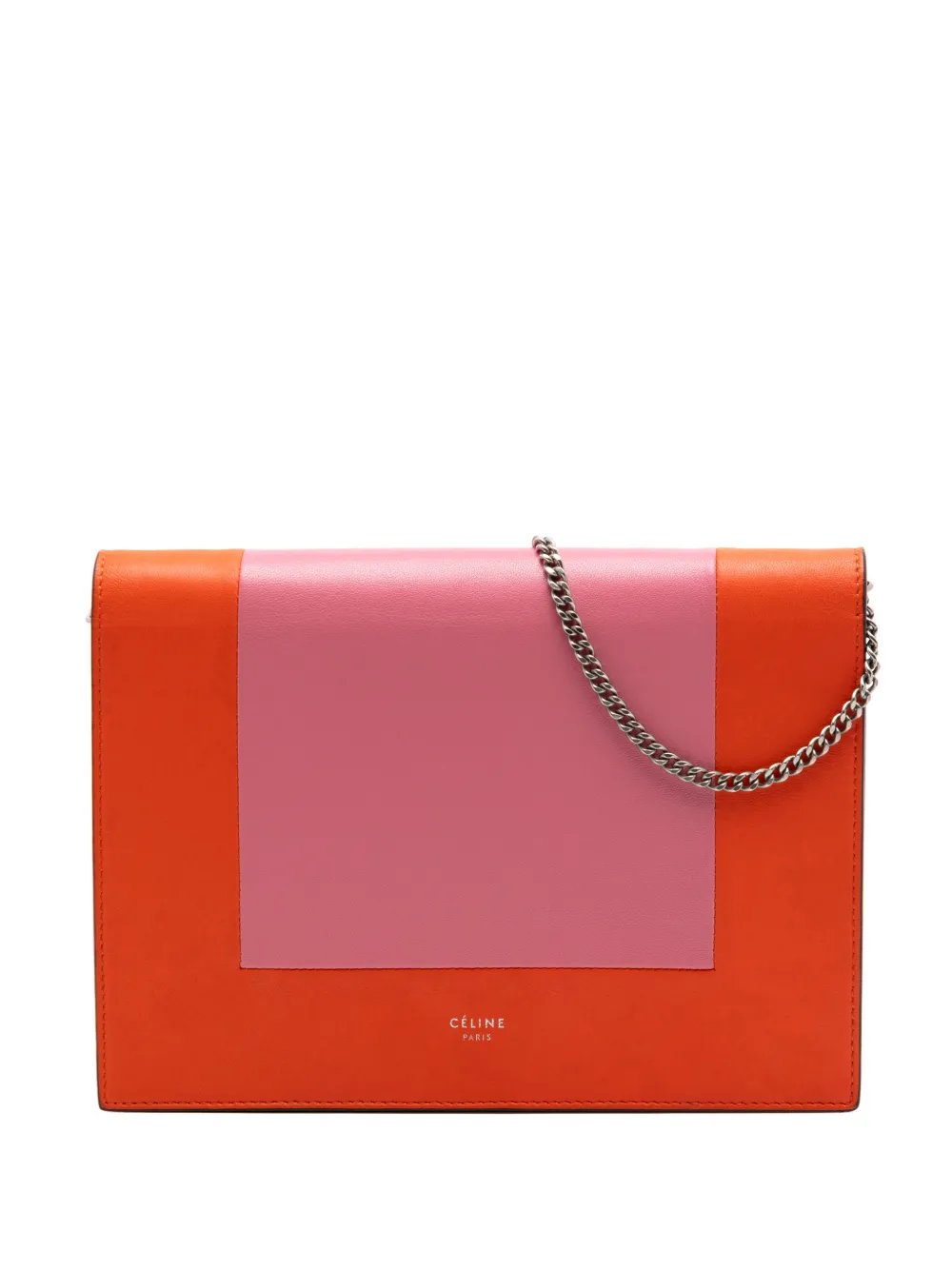 2017 Leather Frame Wallet on Chain crossbody bag