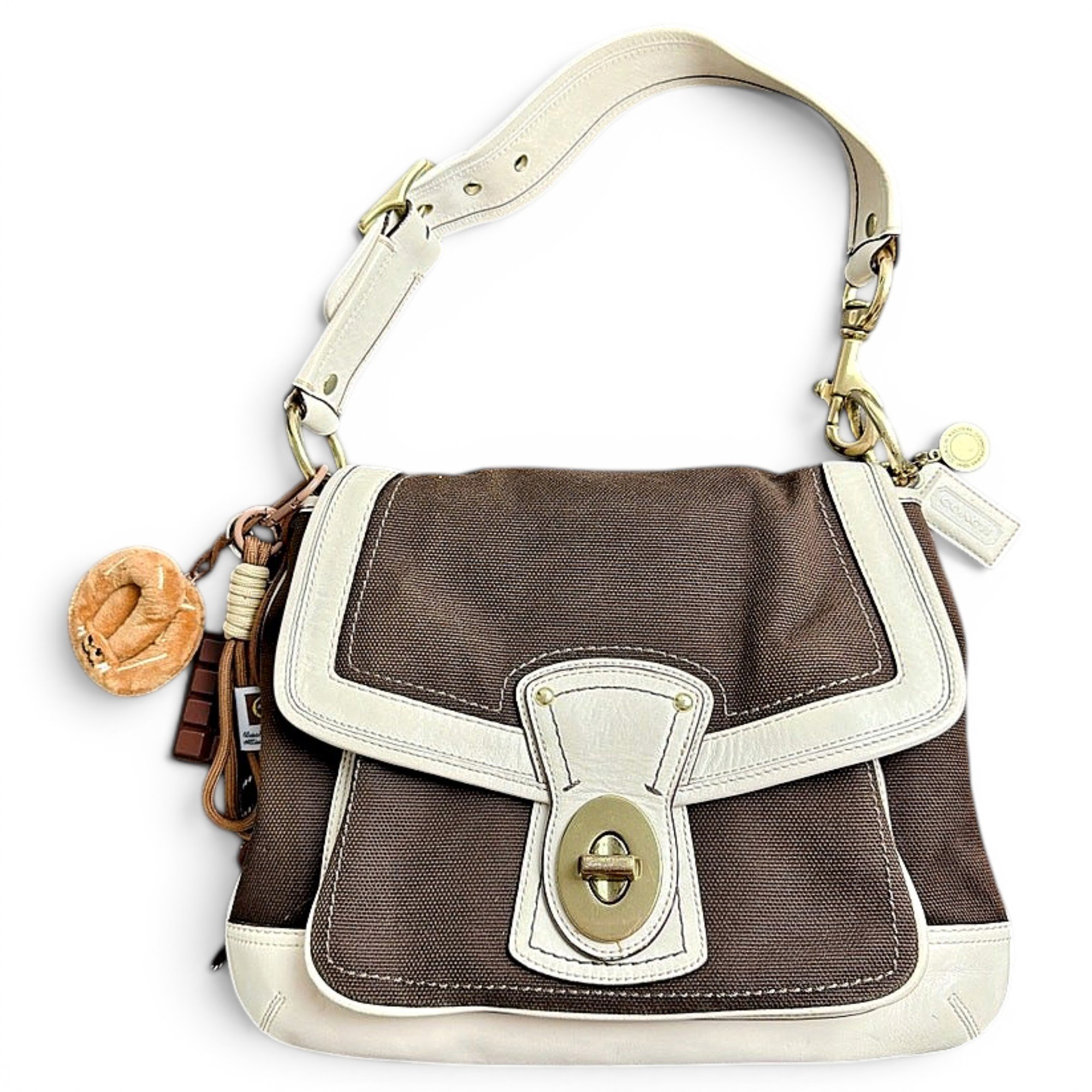 Signature Sufflette leather handbag