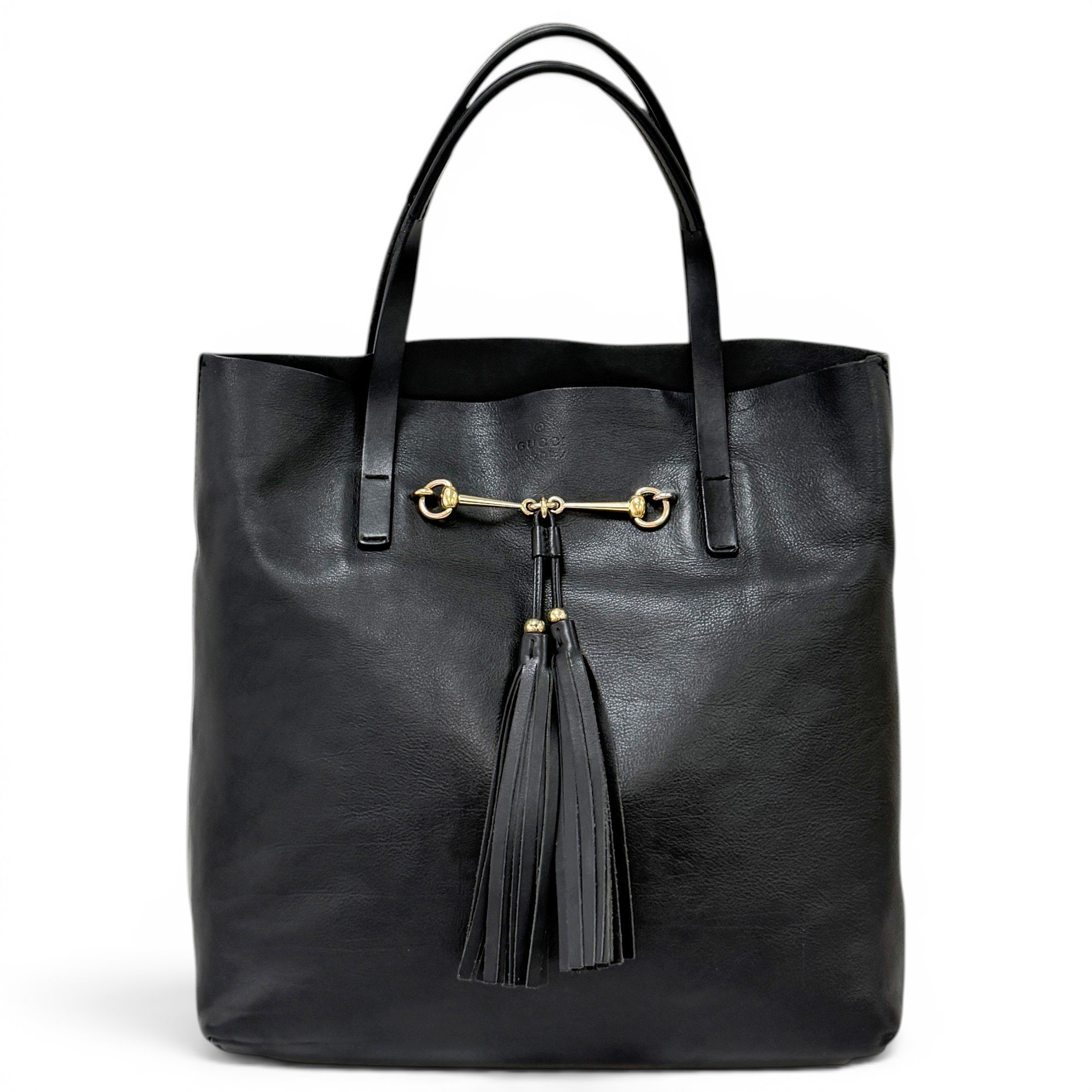 Leather tote