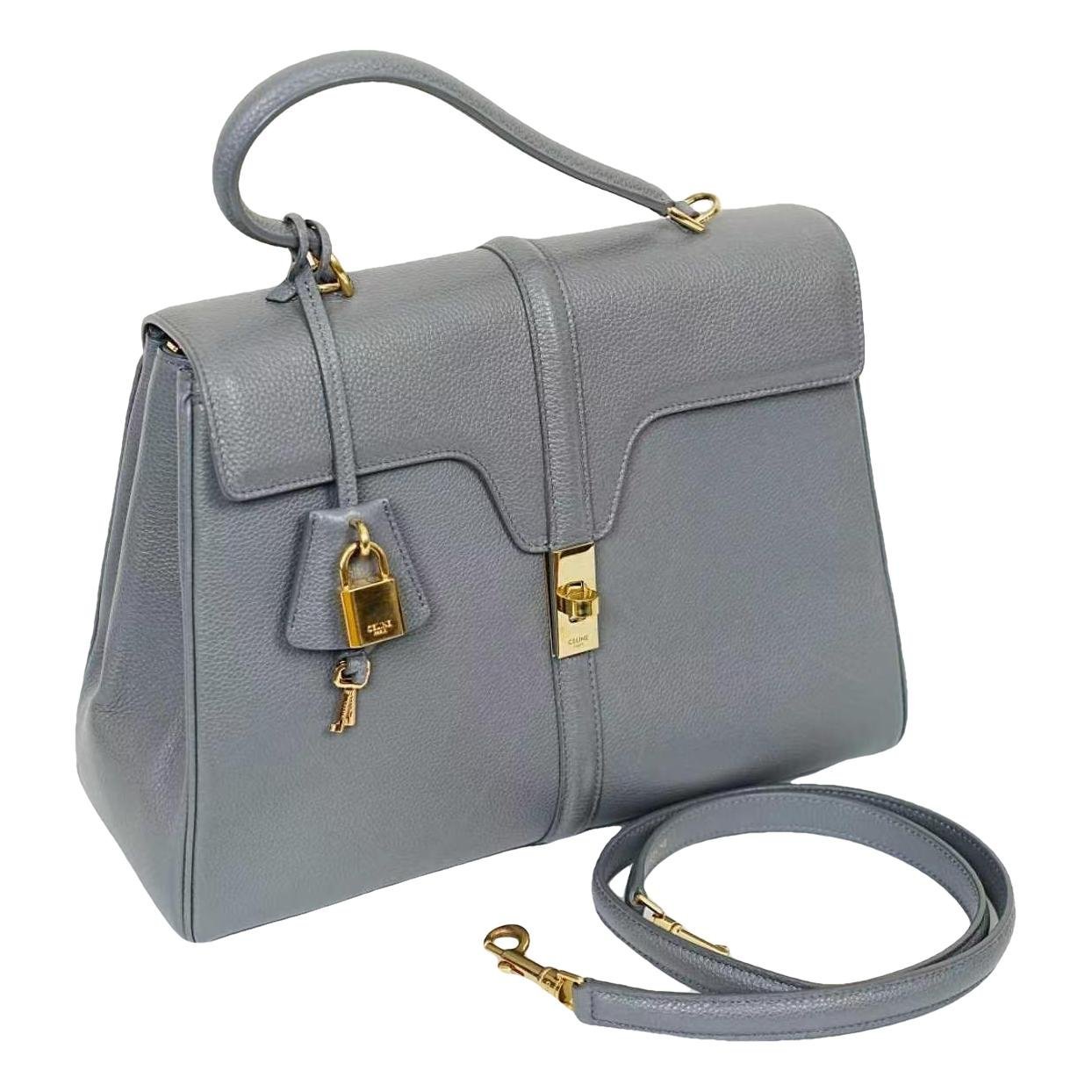 Sac 16 leather handbag