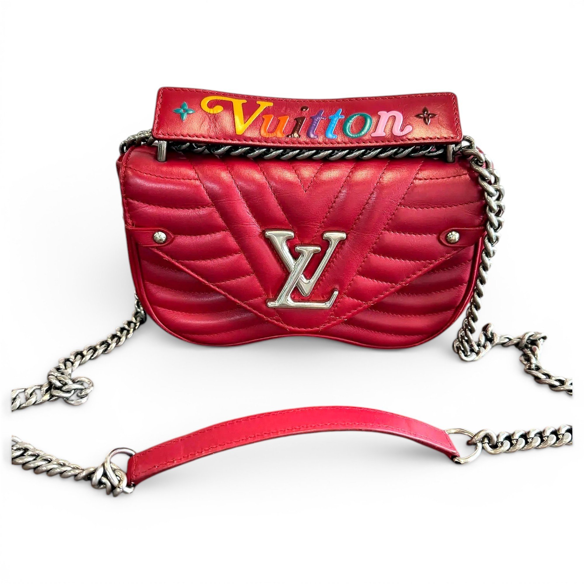 New Wave leather crossbody bag