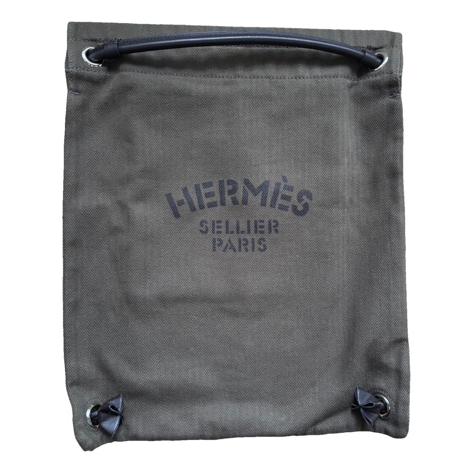 Linen backpack