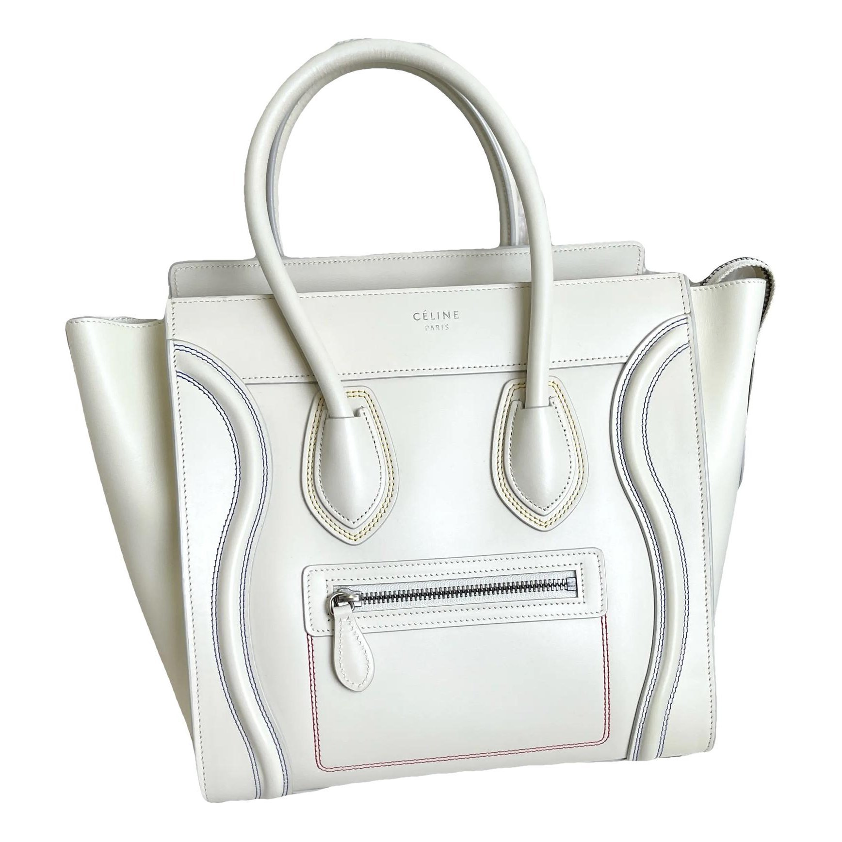Luggage leather handbag