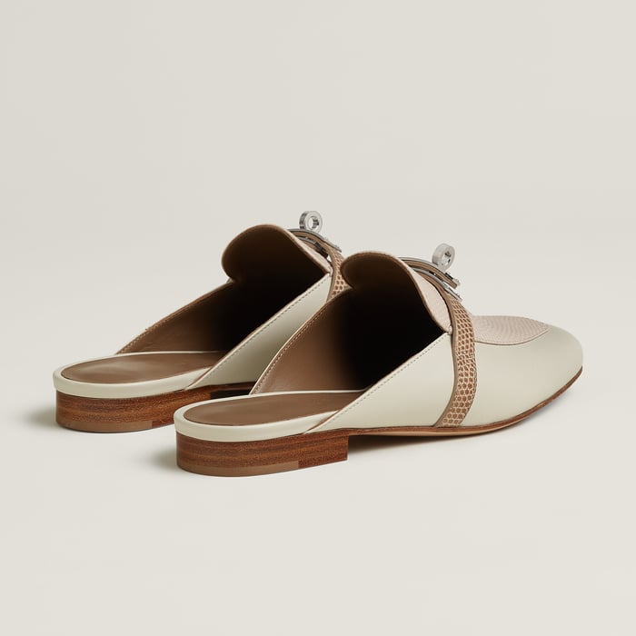 Multicolore Beige Glaise Oz Mule