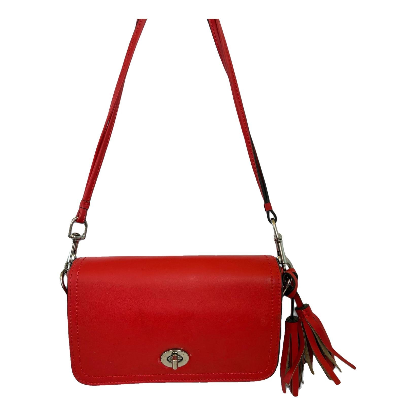 Smooth Crossbody leather handbag