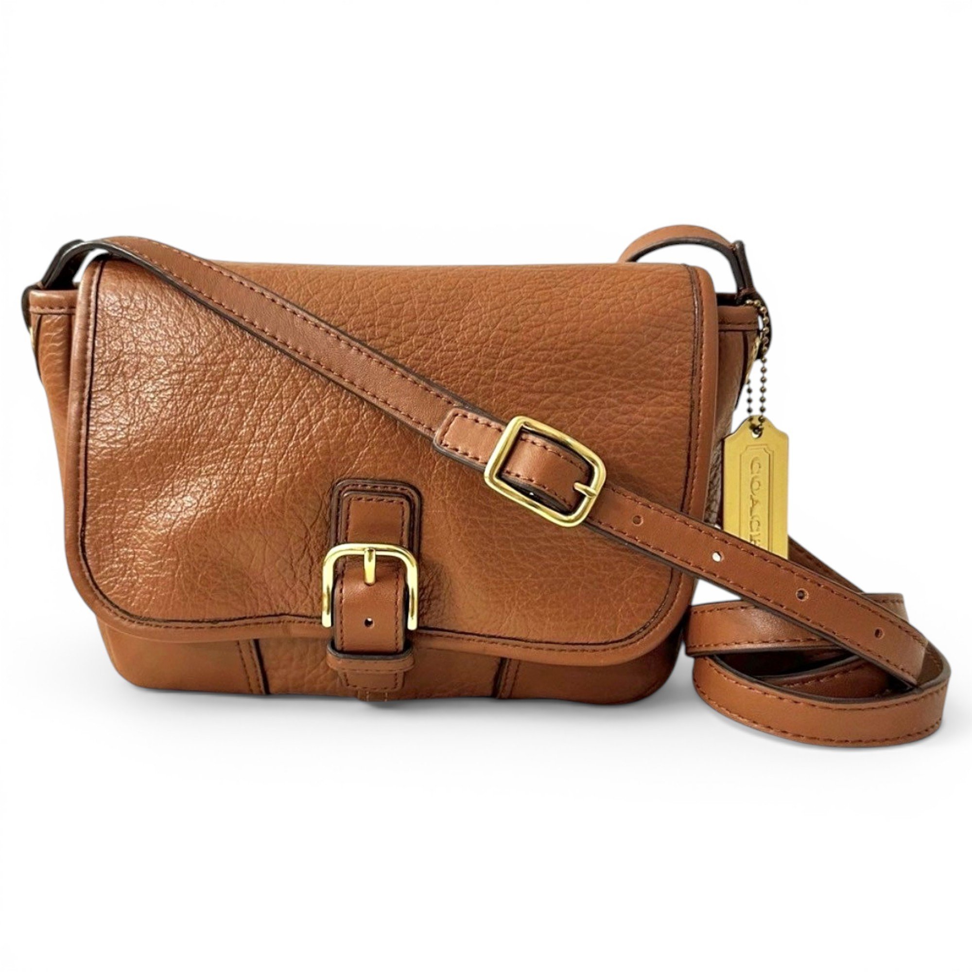 Leather crossbody bag