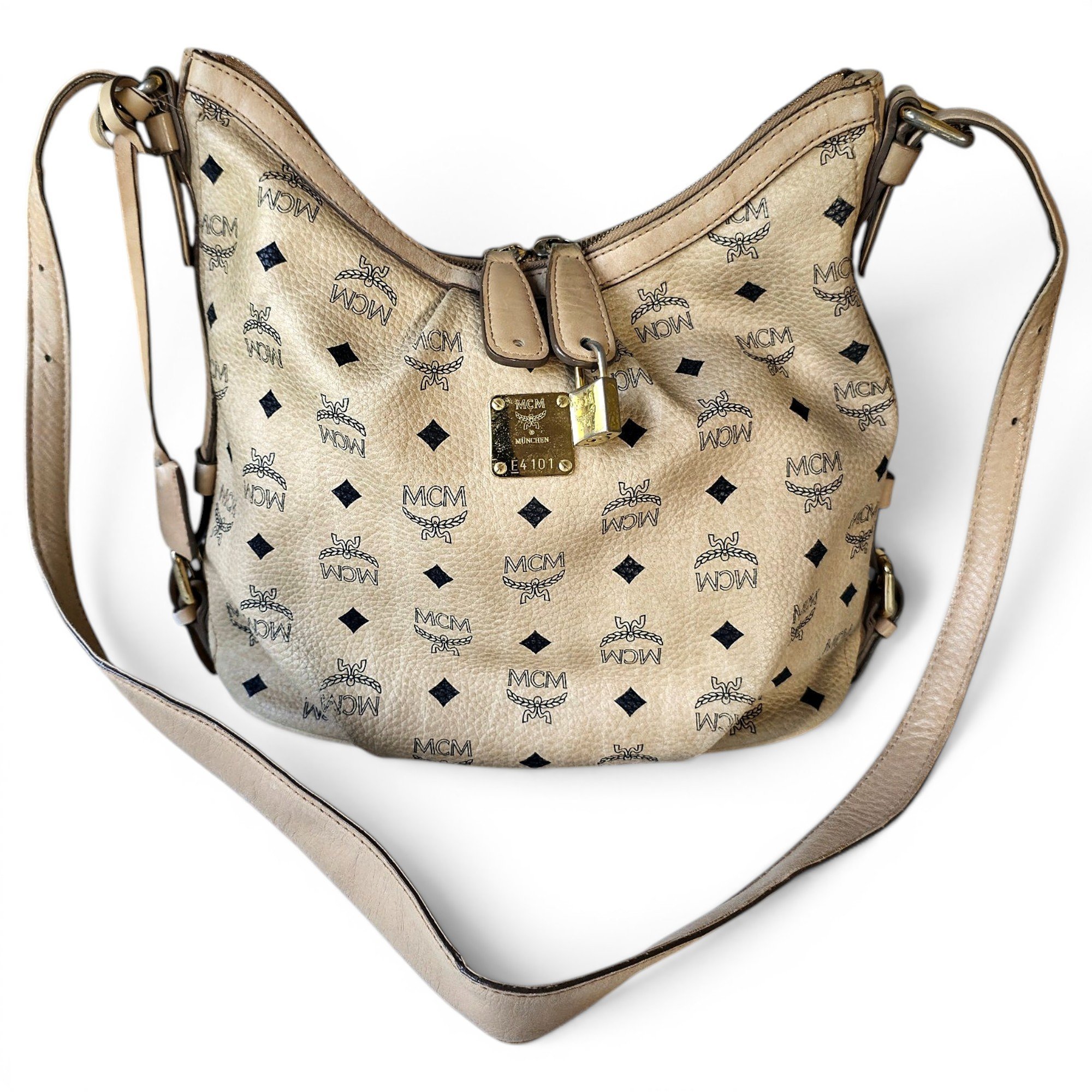 Leather crossbody bag