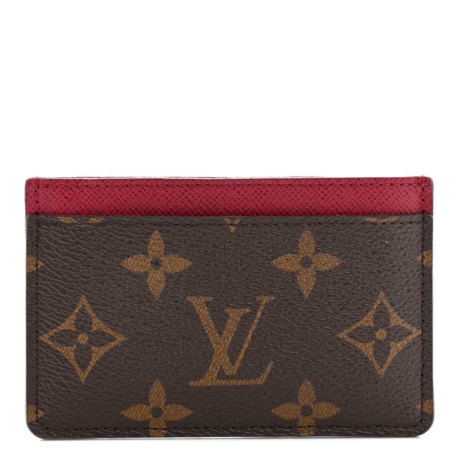 Louis Vuitton Monogram Card Holder Fuchsia