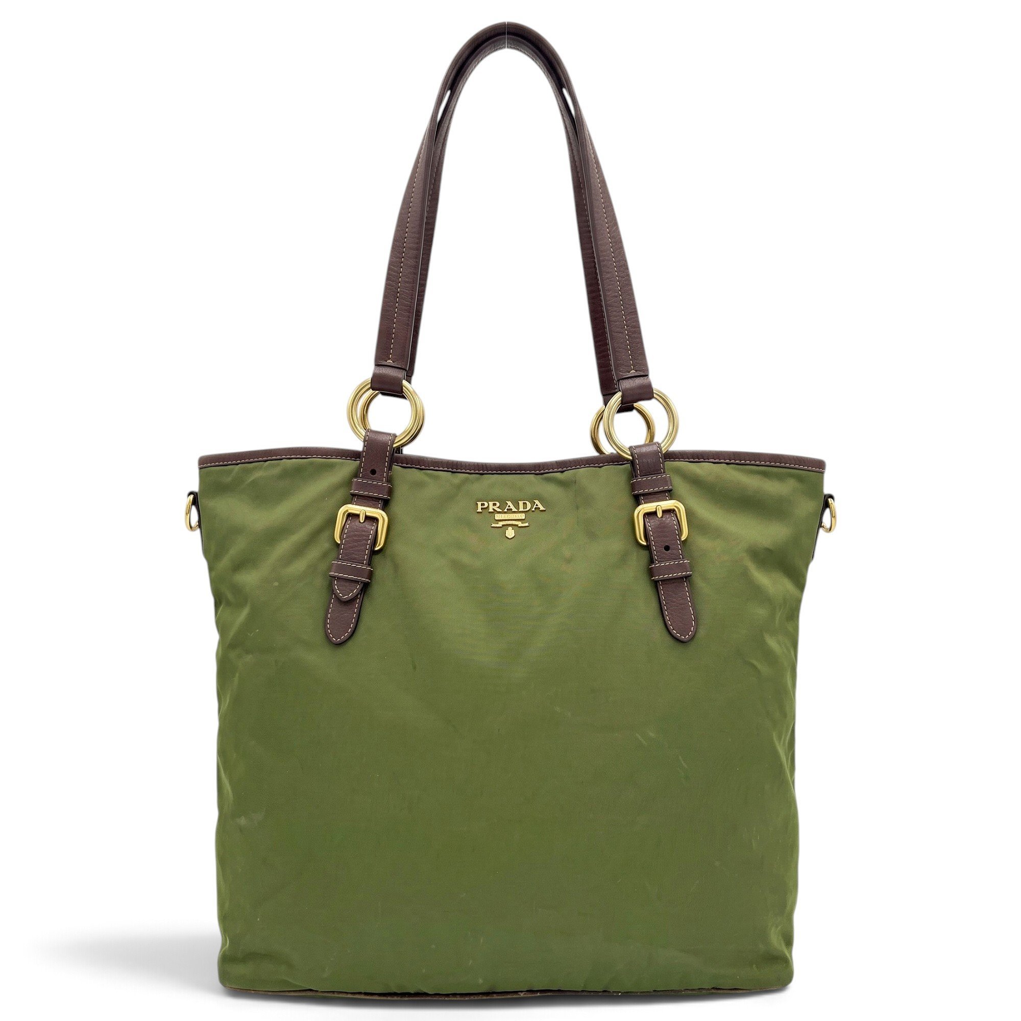 Leather tote