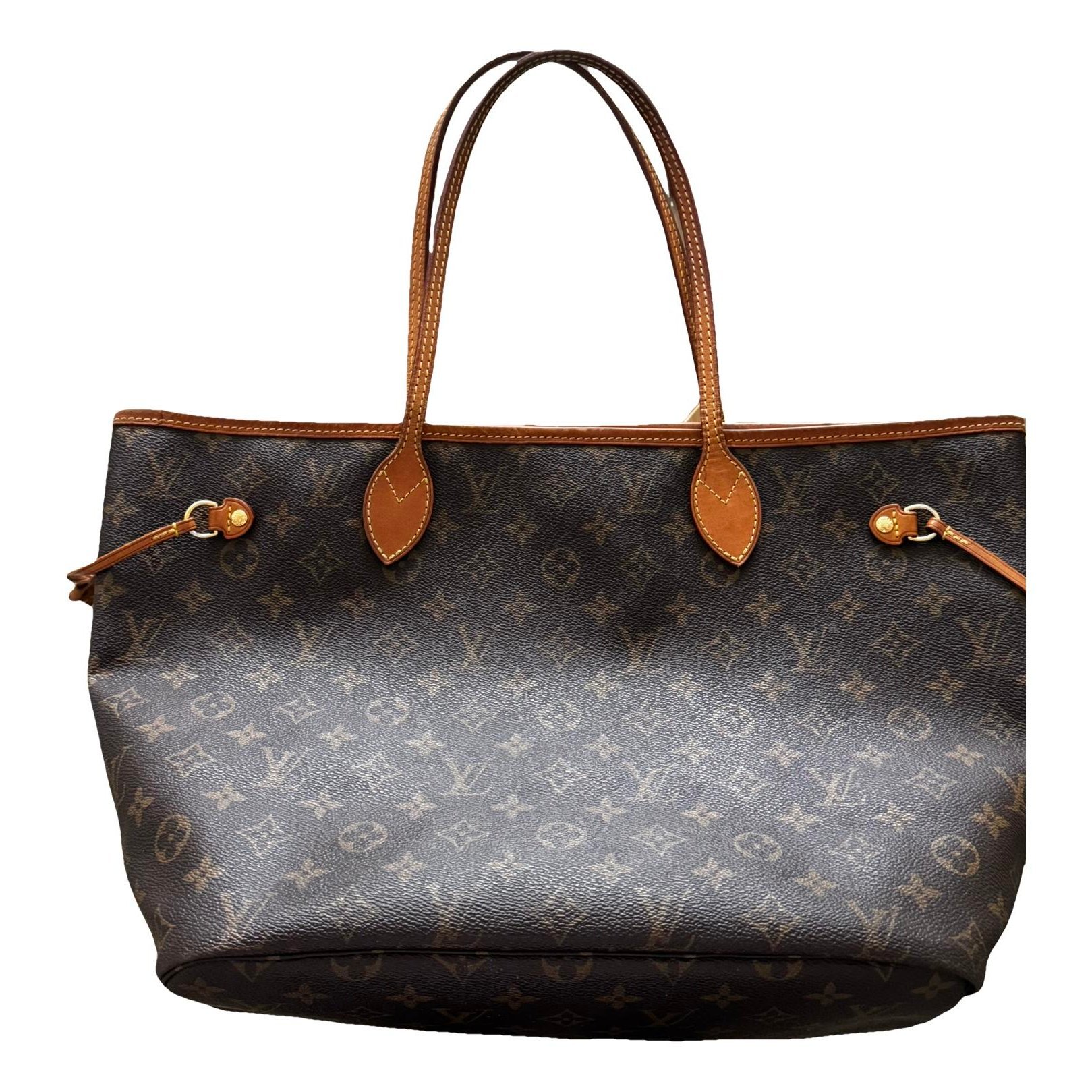 Neverfull leather tote