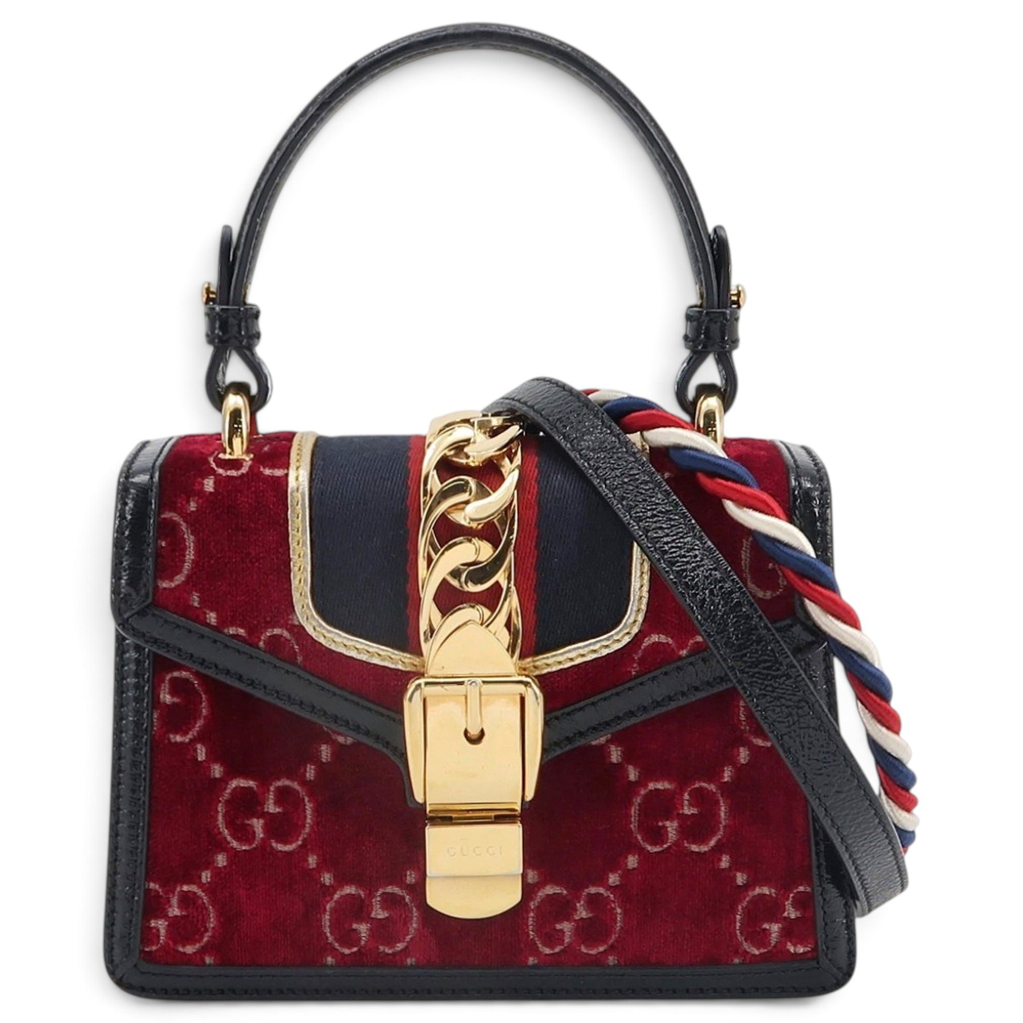 Sylvie Top Handle cloth handbag