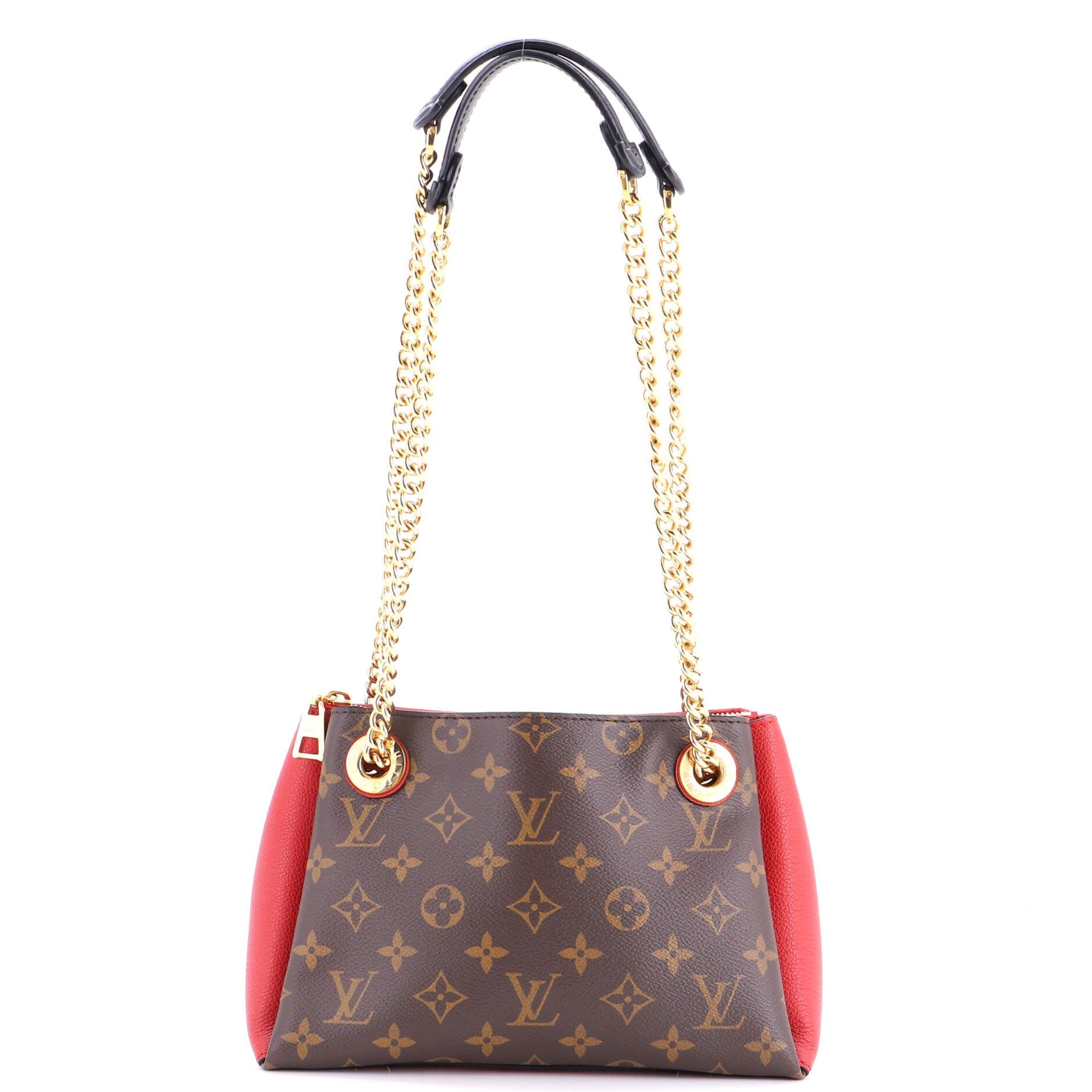 Surene Handbag Monogram Canvas with Leather BB