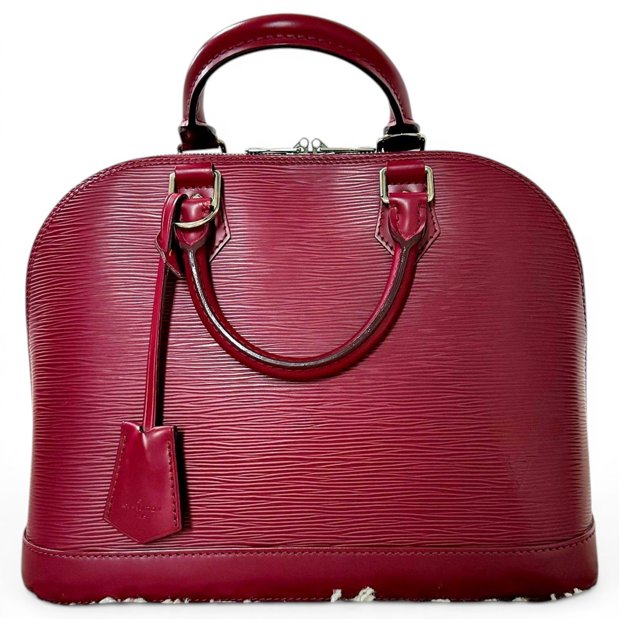 Alma leather handbag
