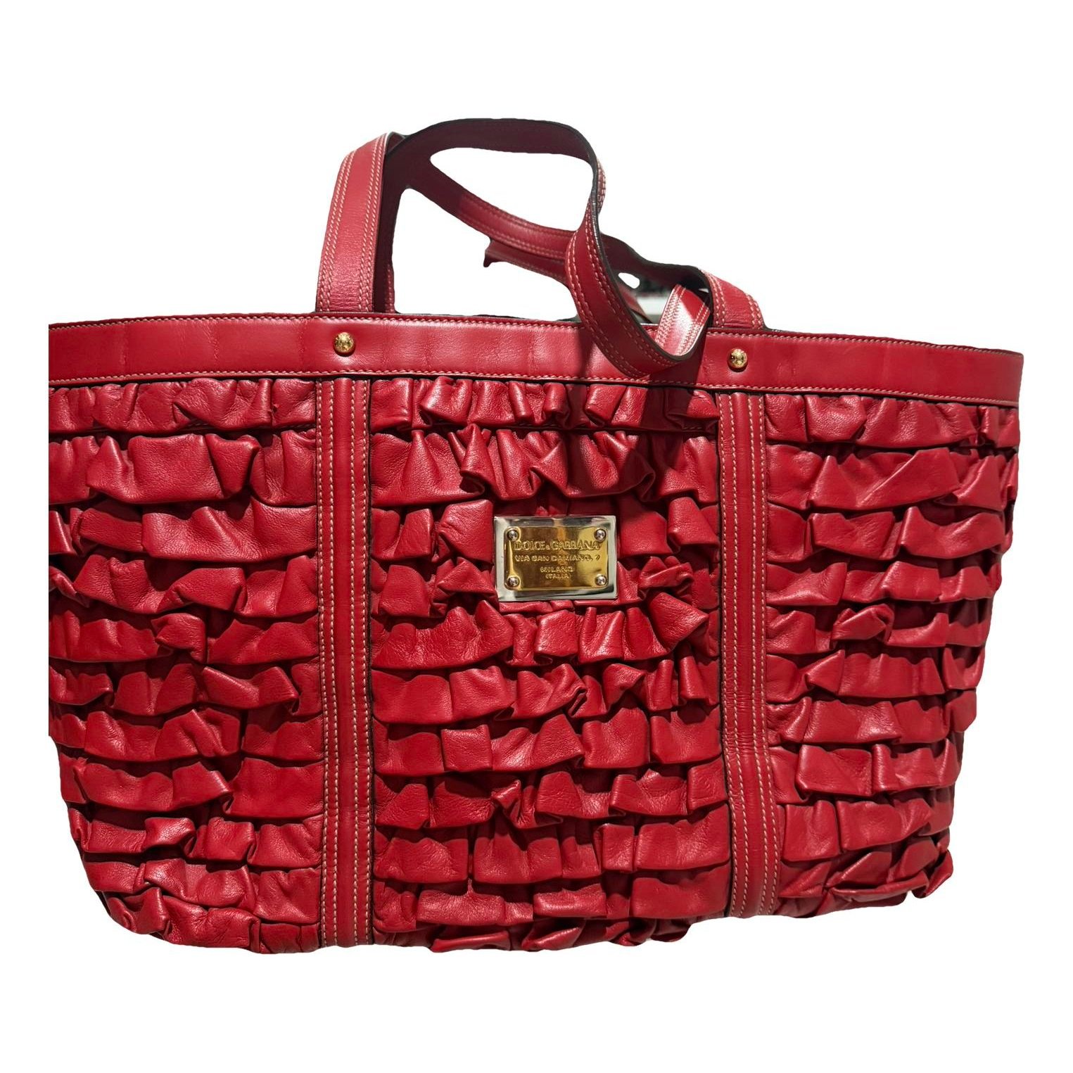 Leather handbag