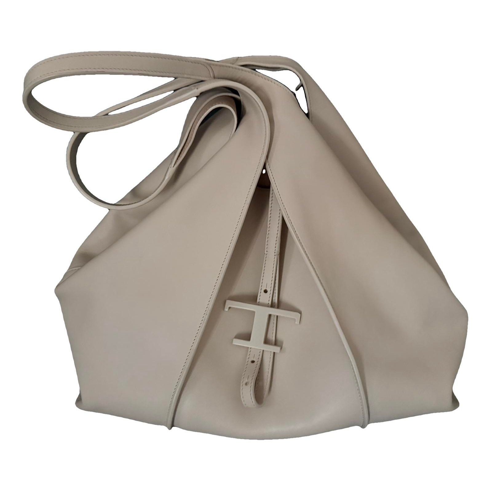 Leather tote