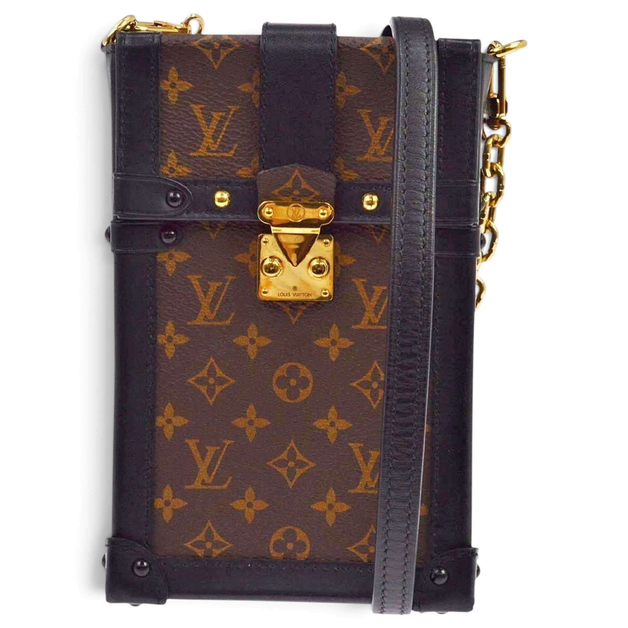 Louis Vuitton Pochette Trunk cloth handbag