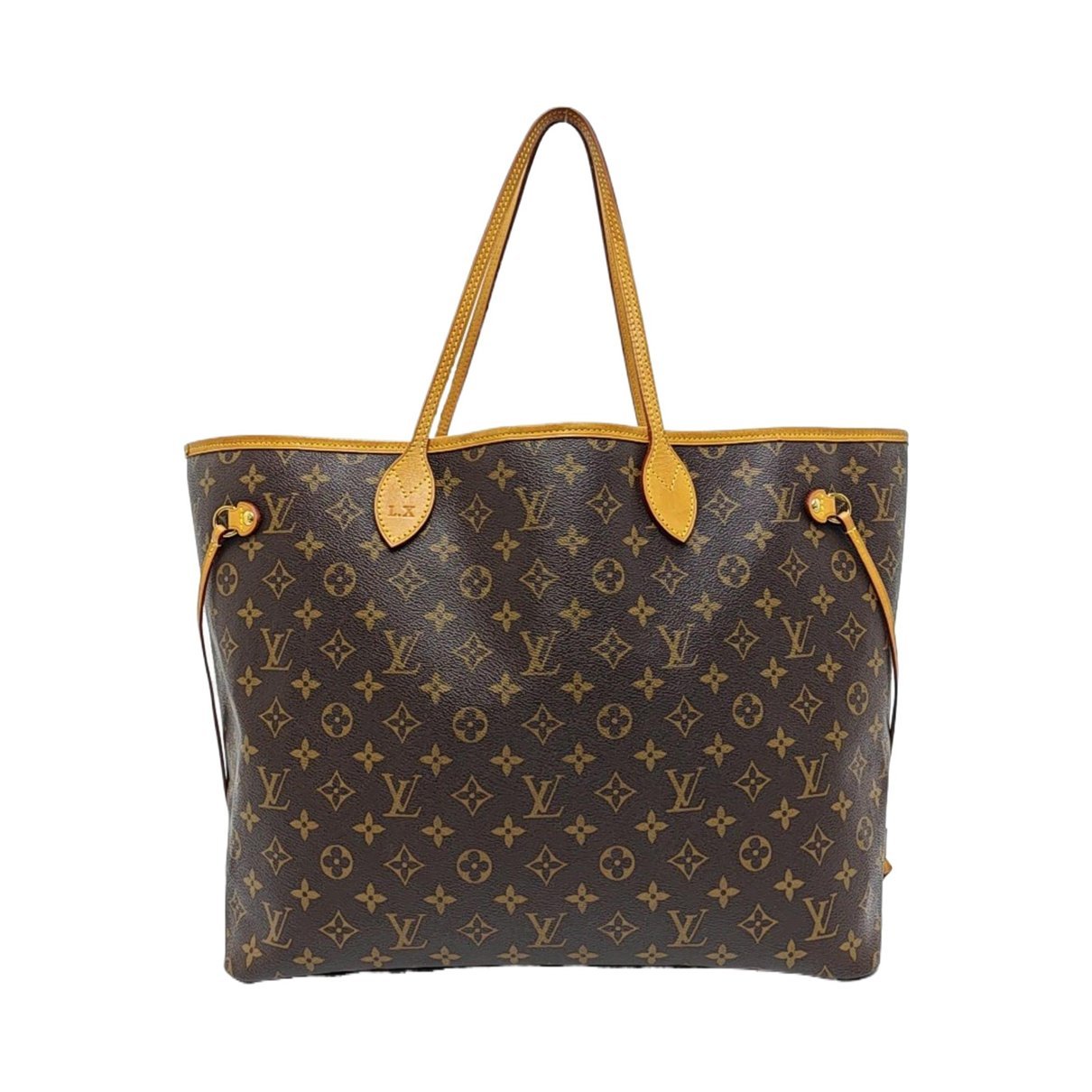 Louis Vuitton Neverfull leather handbag