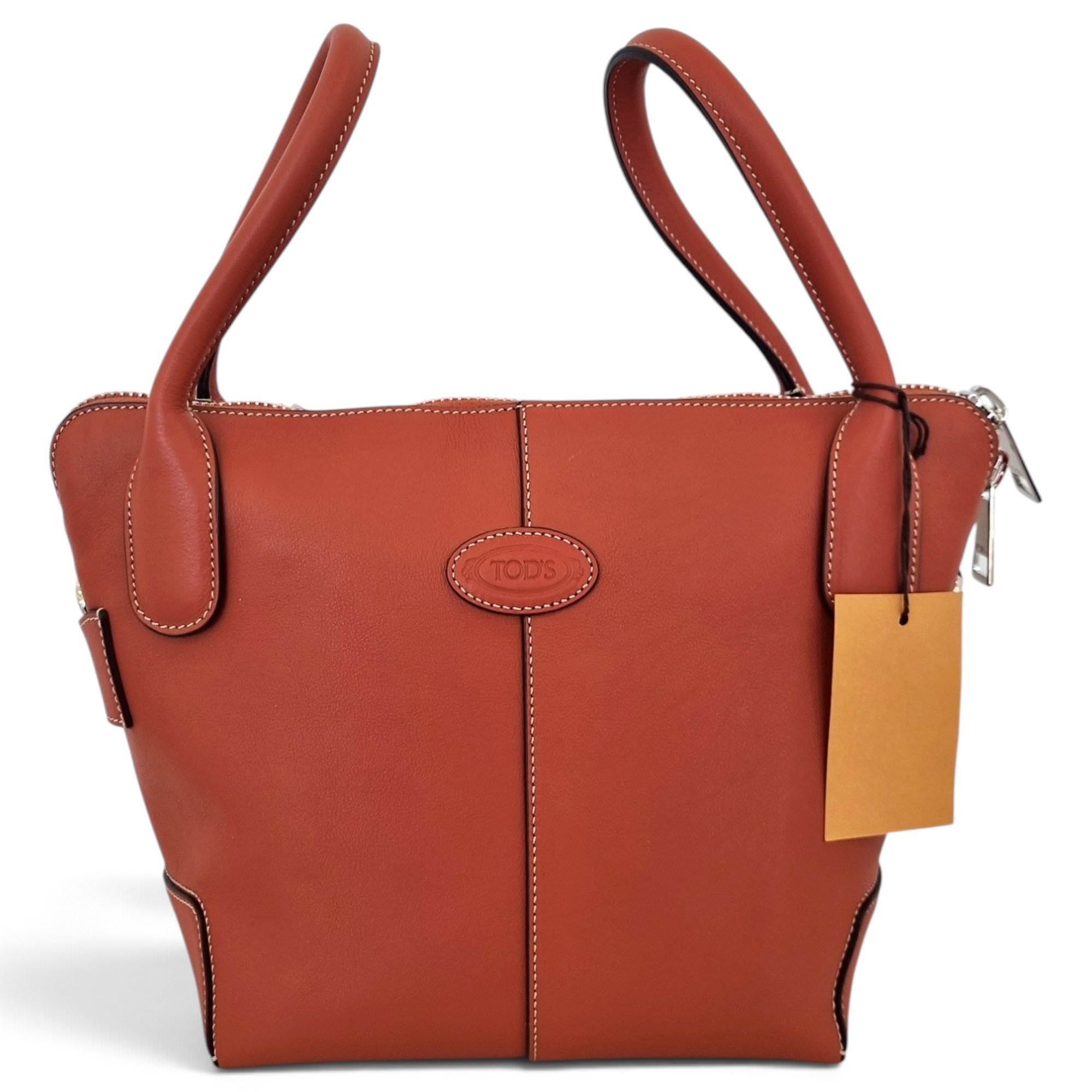 Leather tote