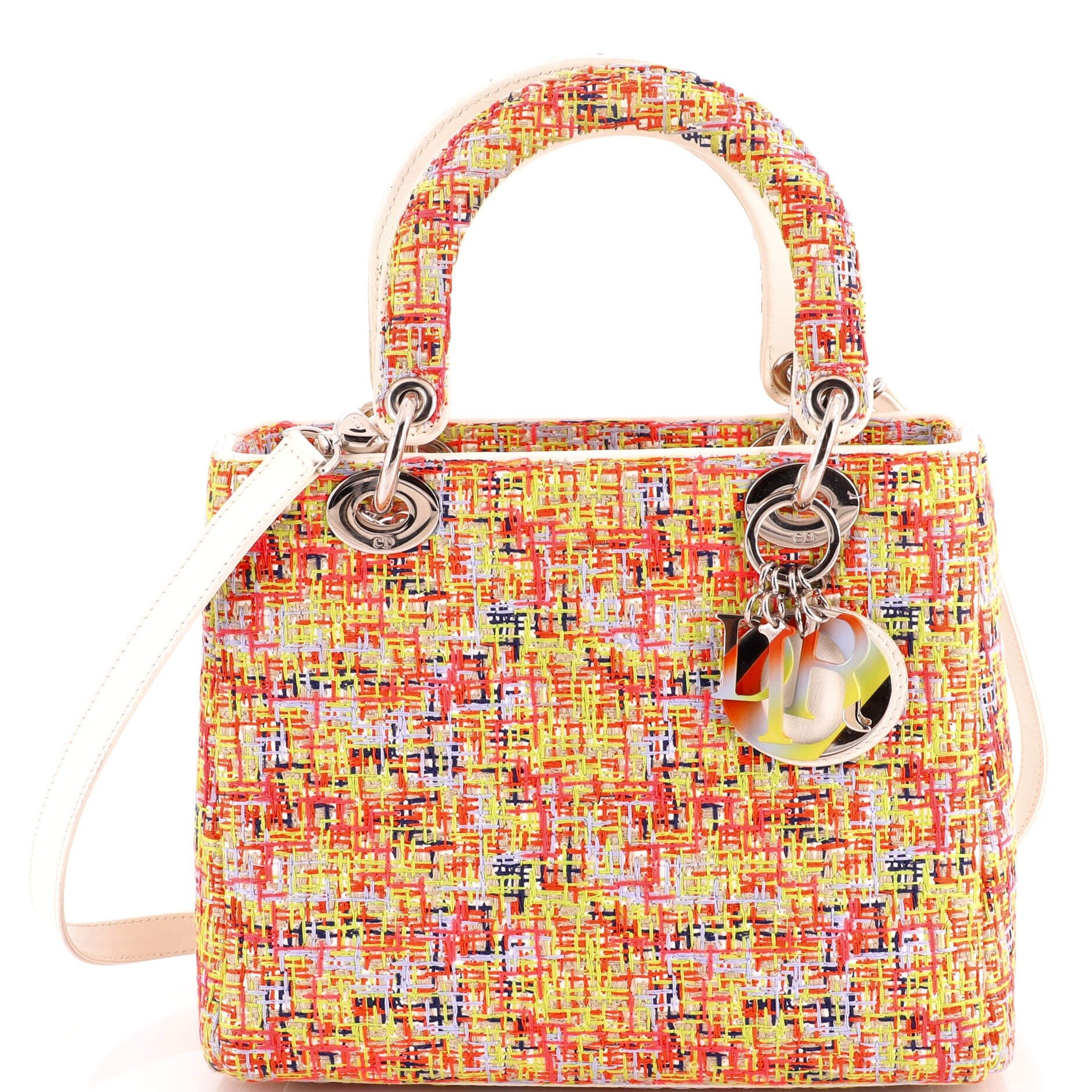Lady Dior Bag Tweed Medium