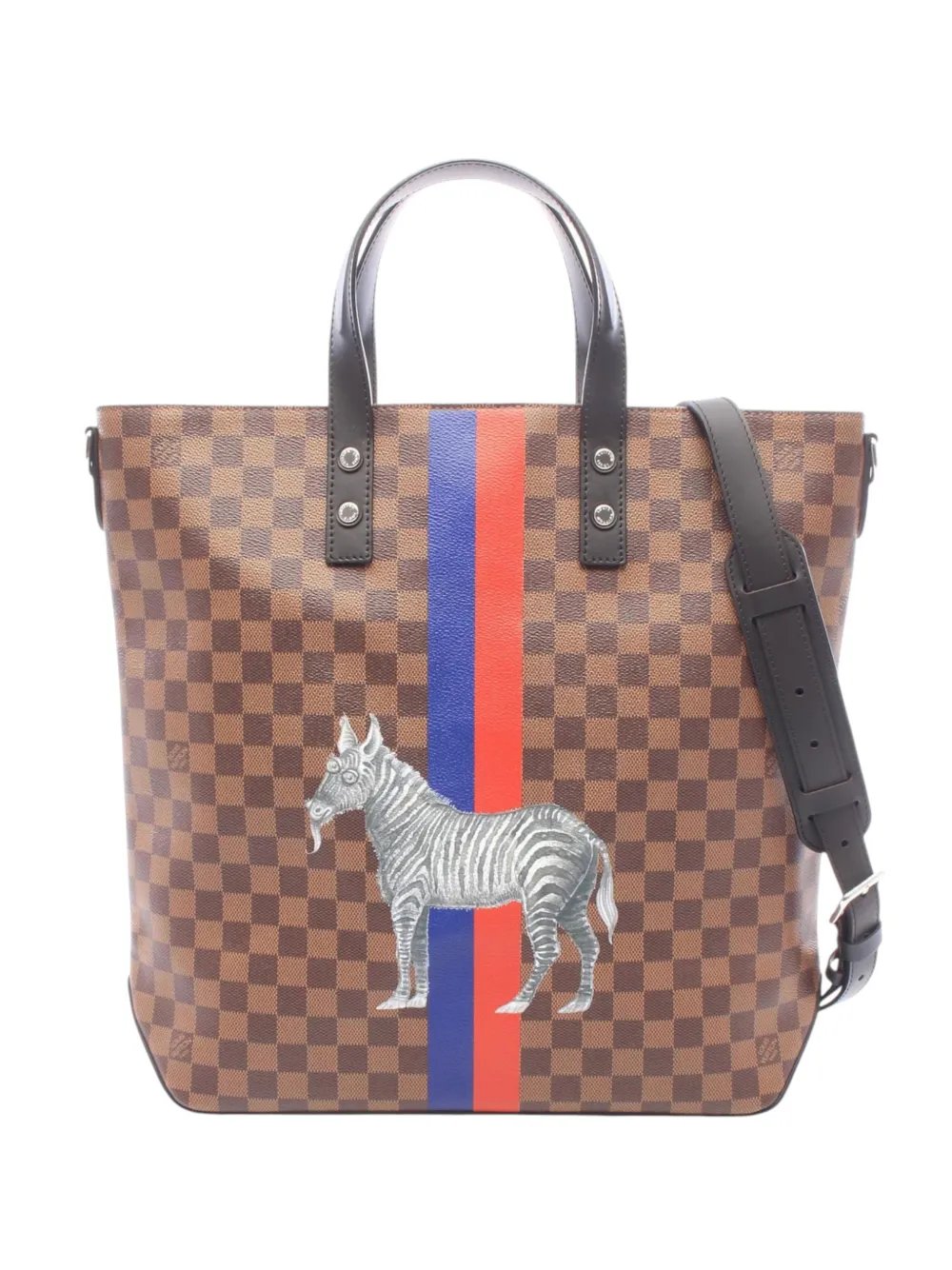 2021-2026 Chapman Brothers Damier Ebene Savannah Atlas Tote satchel