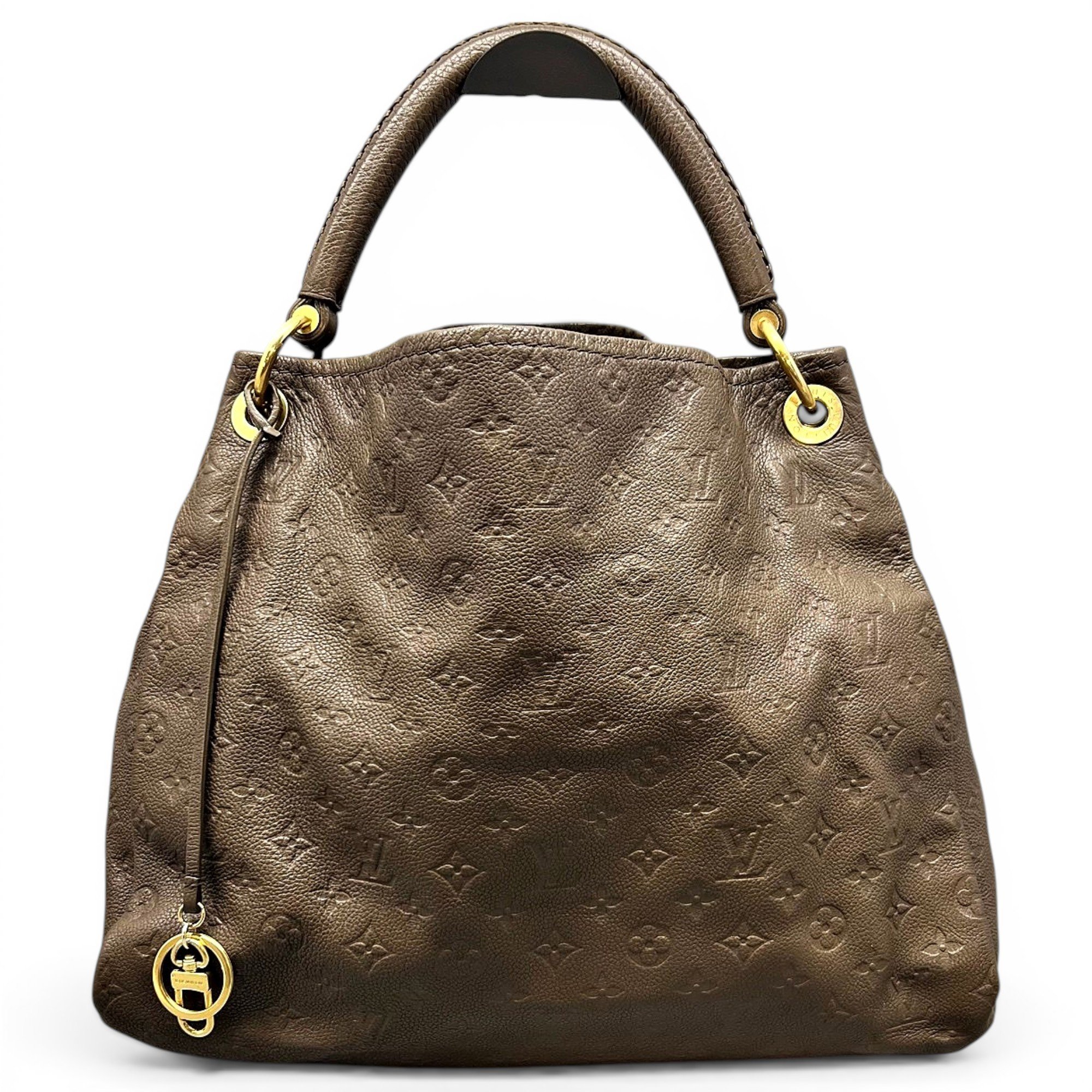 Lumineuse leather handbag