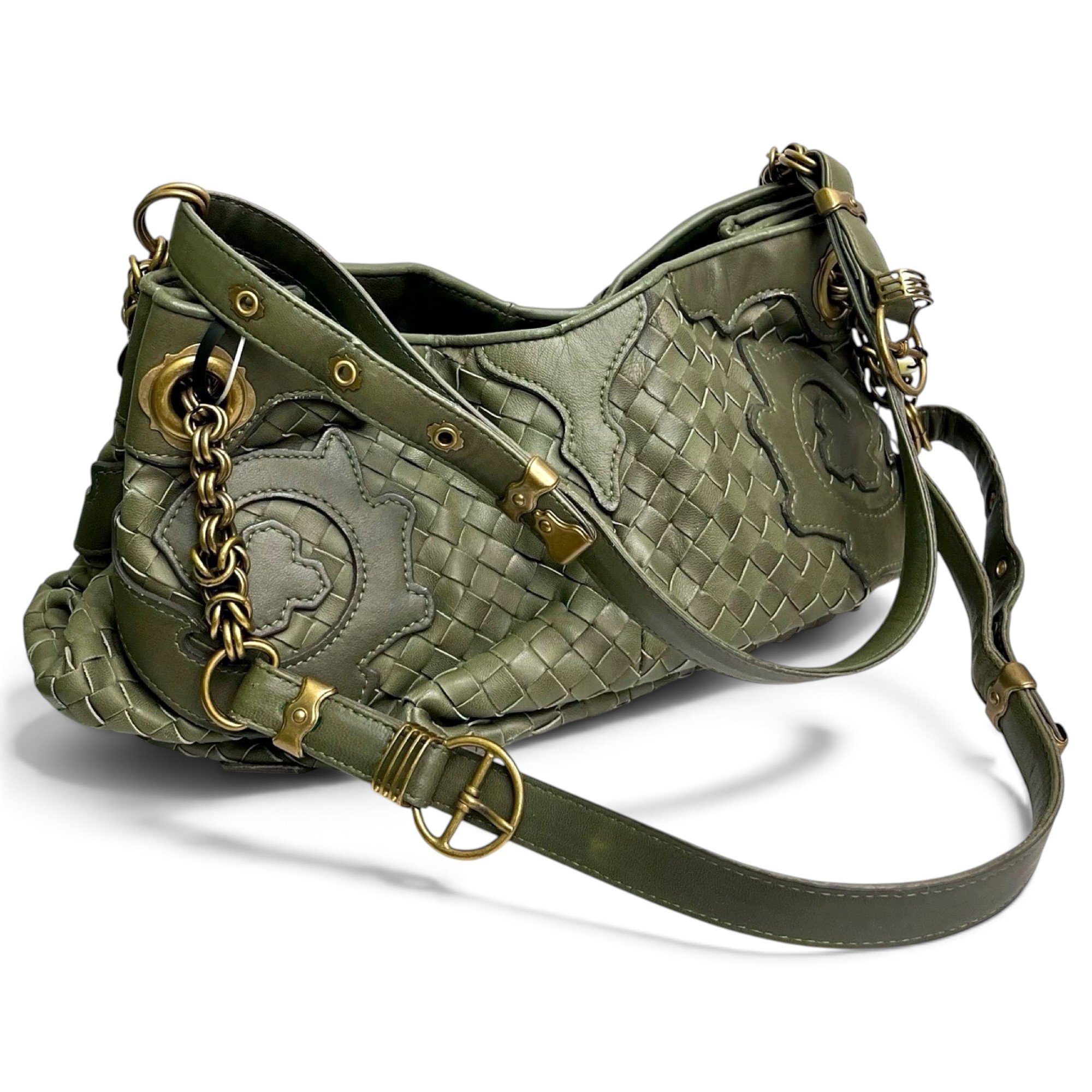 Leather handbag