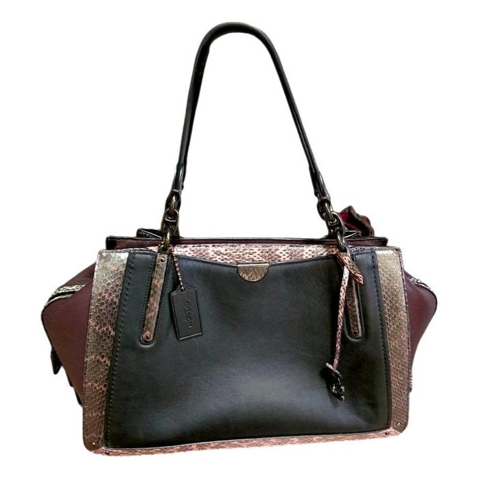 Leather satchel
