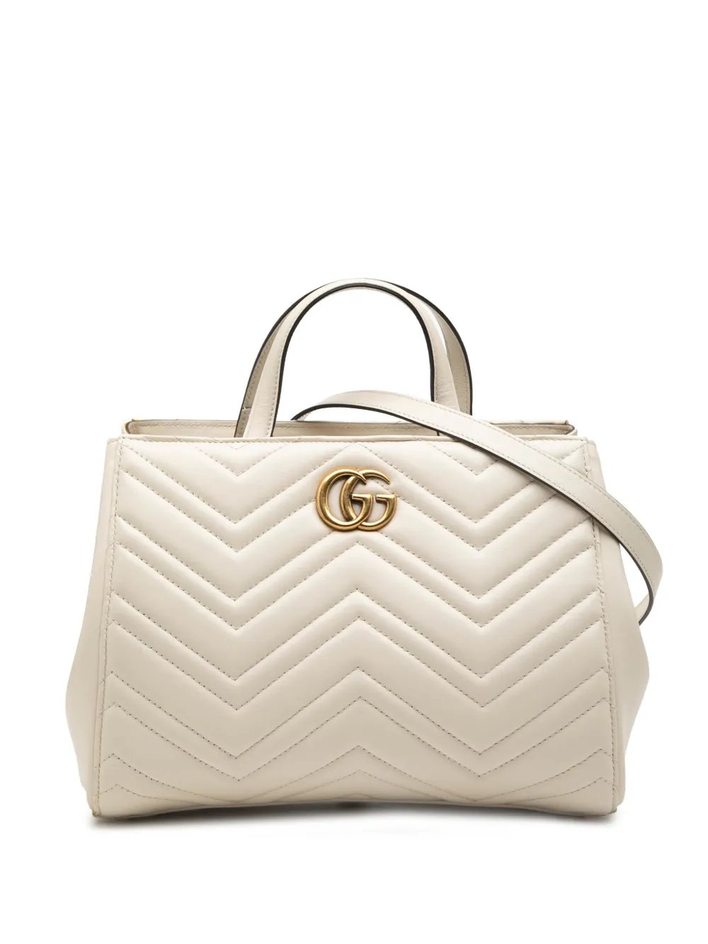 2016-2026 Small GG Marmont Matelasse Calfskin satchel